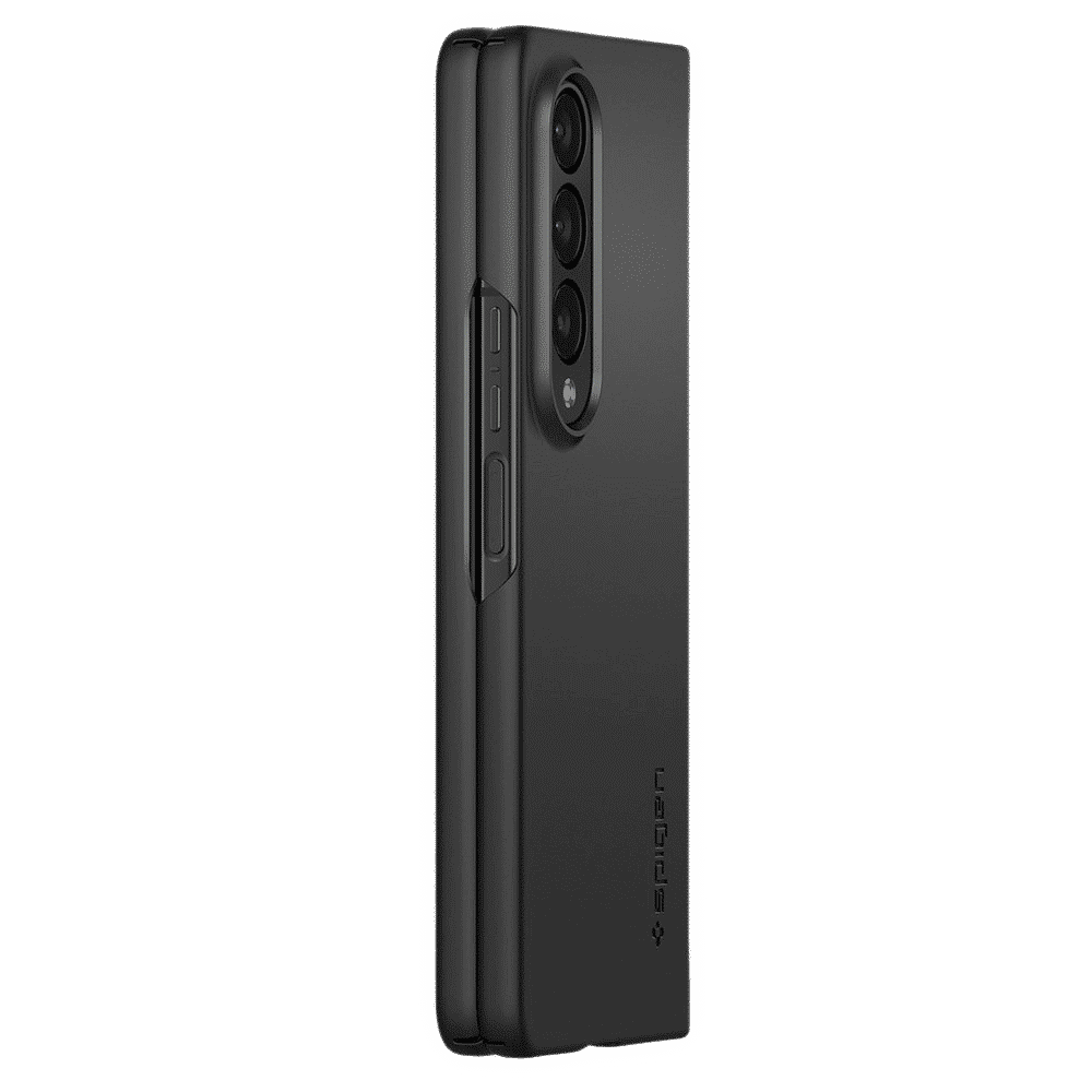 Spigen Air Skin Polycarbonate & Urethane Back Cover for SAMSUNG Galaxy Z Fold4 (Supports Wireless Charging, Black)_4