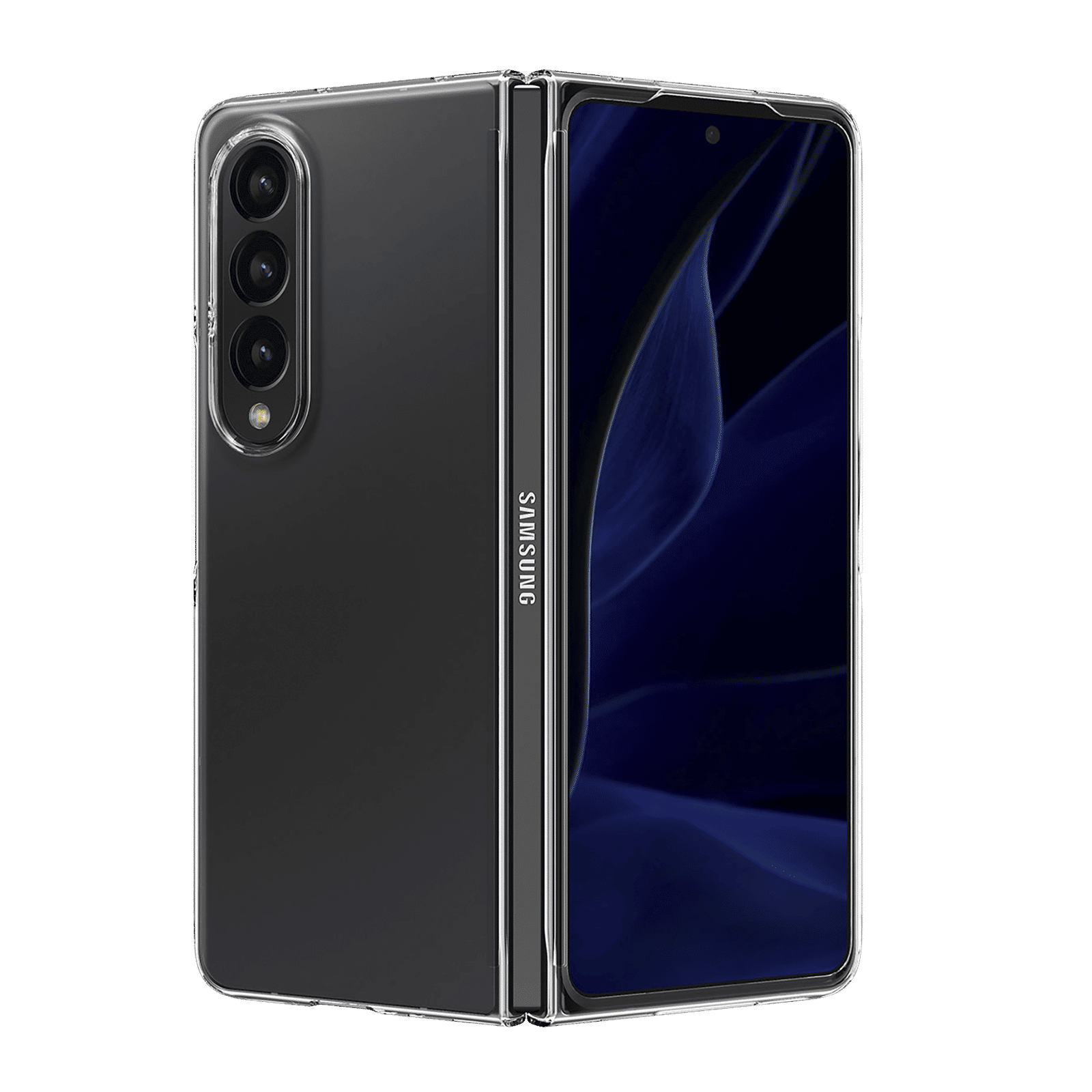 Spigen Air Skin Polycarbonate & Urethane Back Cover for SAMSUNG Galaxy Z Fold4 (Supports Wireless Charging, Crystal Clear) Spigen Air Skin Polycarbonate & Urethane Back Cover for SAMSUNG Galaxy Z Fold4 (Supports Wireless Charging, Crystal Clear)_7