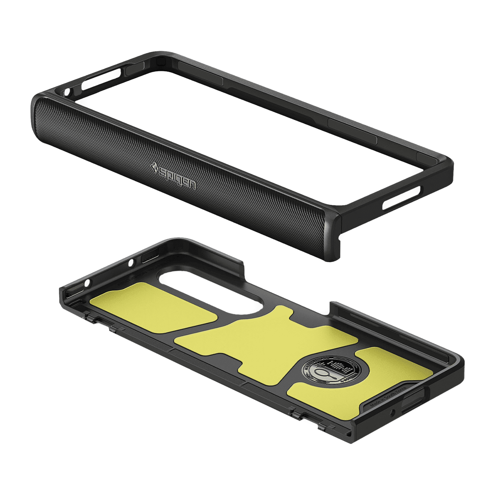 Spigen Slim Armor Pro Polycarbonate & TPU & Impact Foam Back Cover for SAMSUNG Galaxy Z Fold4 (Supports Wireless Charging, Black)_12