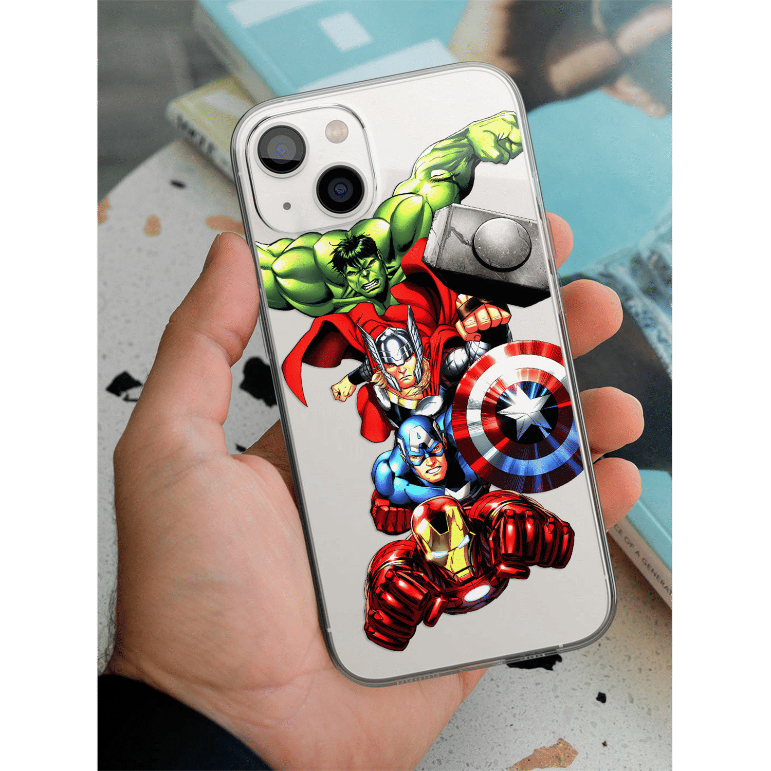 Macmerise Avengers Fury Matte Rubber Back Cover for Apple iPhone 14 (Supports Wireless Charging, Multi Color) Macmerise Avengers Fury Matte Rubber Back Cover for Apple iPhone 14 (Supports Wireless Charging, Multi Color)_4