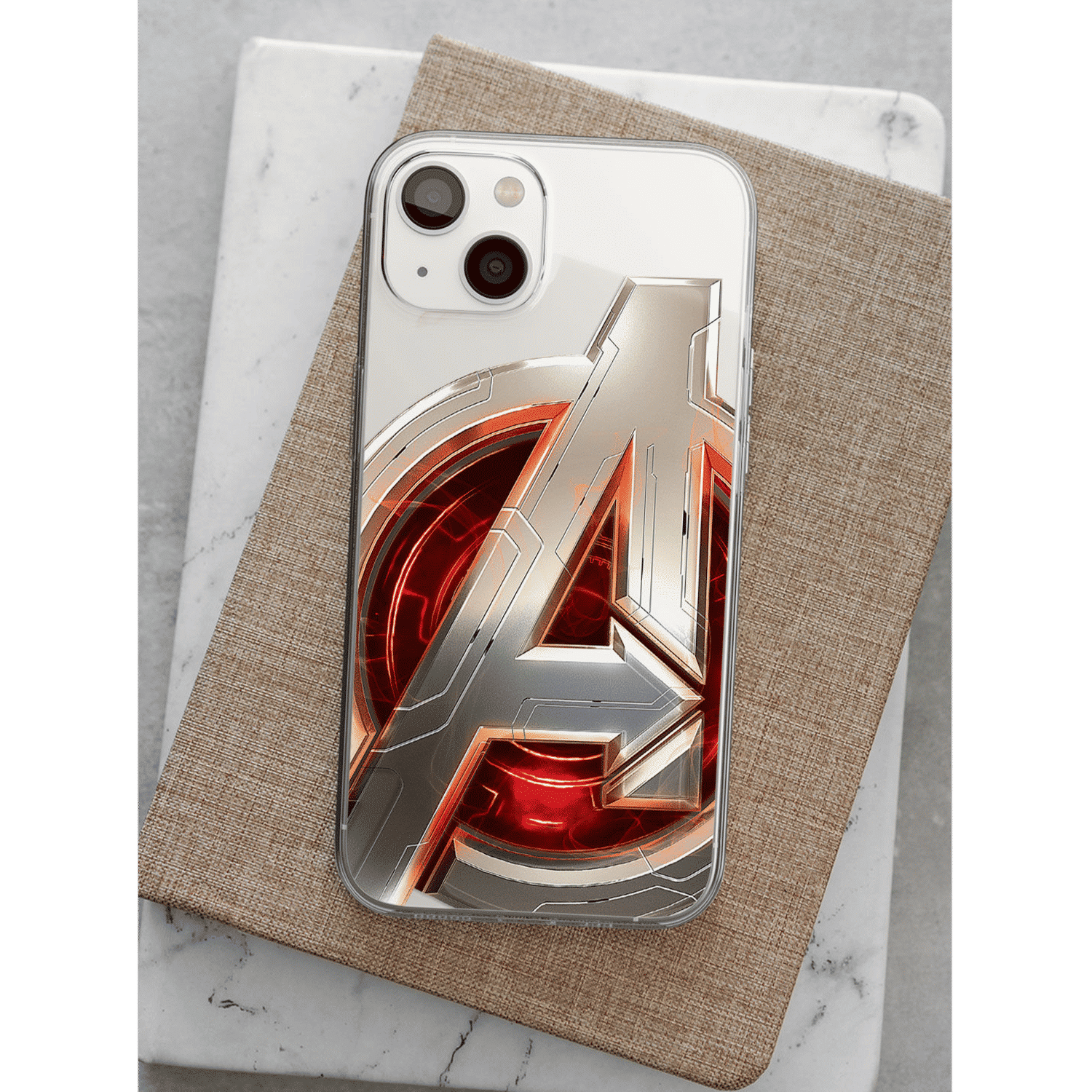 Macmerise Avengers Version 2 Back Cover for Apple iPhone 14 Plus (Supports Wireless Charging, Multi Color)_7