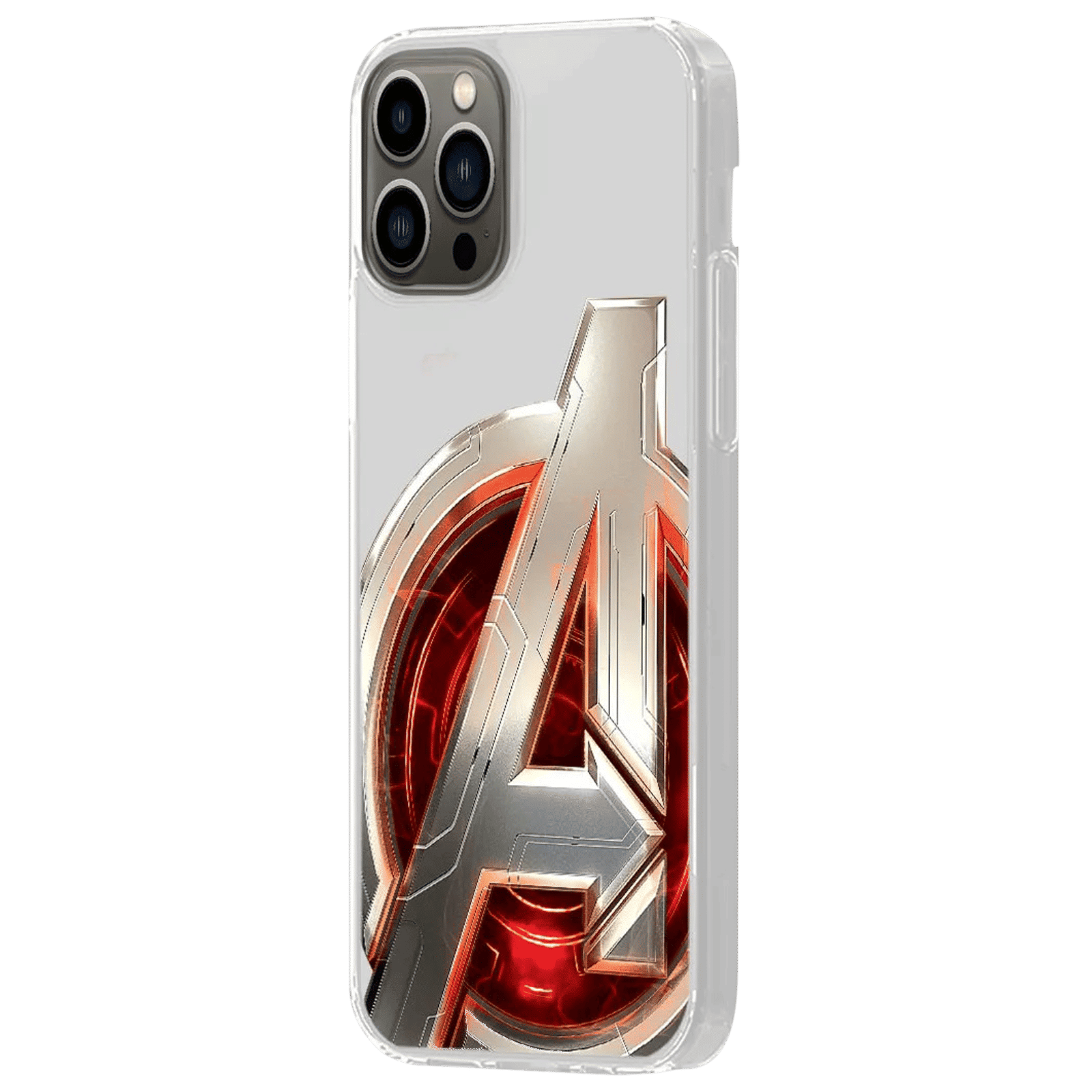 Macmerise Avengers Version 2 Liquid Silicone Back Cover for Apple iPhone 14 Pro (Supports Wireless Charging, Multi Color)_3