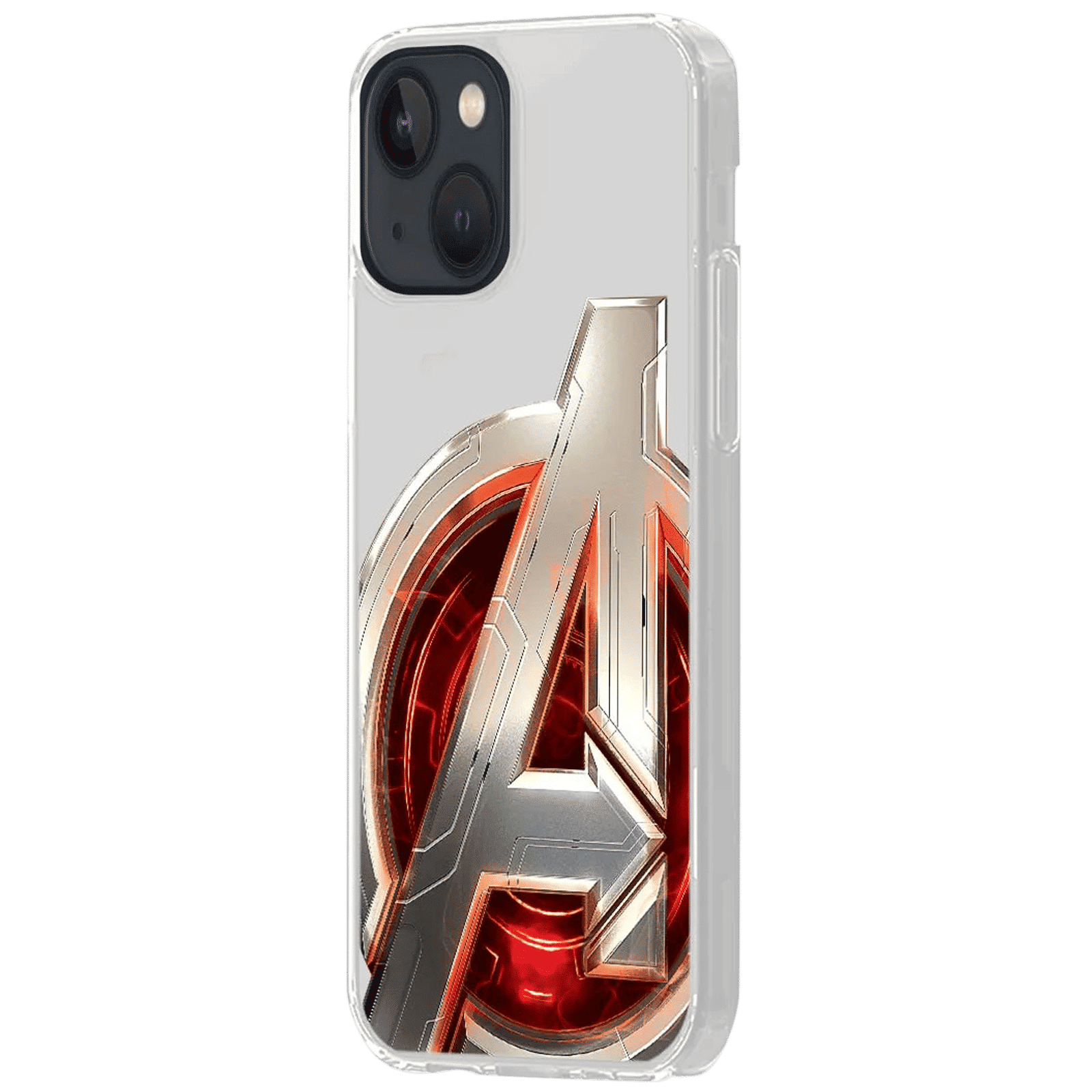 Macmerise Avengers Version 2 Liquid Silicone Back Cover for Apple iPhone 14 (Supports Wireless Charging, Multi Color)_11