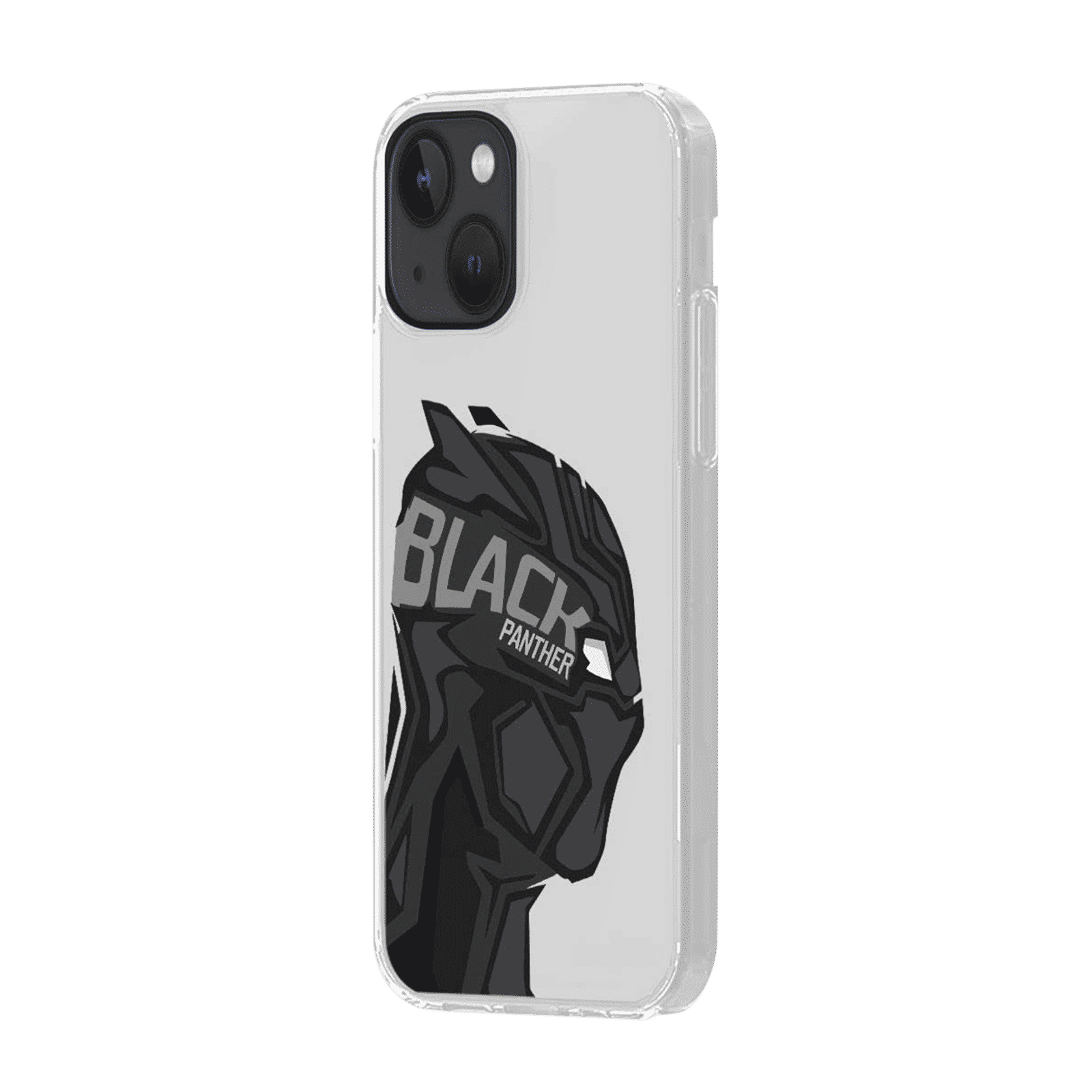 Macmerise Black Panther Art Silicone Back Cover for Apple iPhone 14 Plus (Supports Wireless Charging, Multi Color)_9