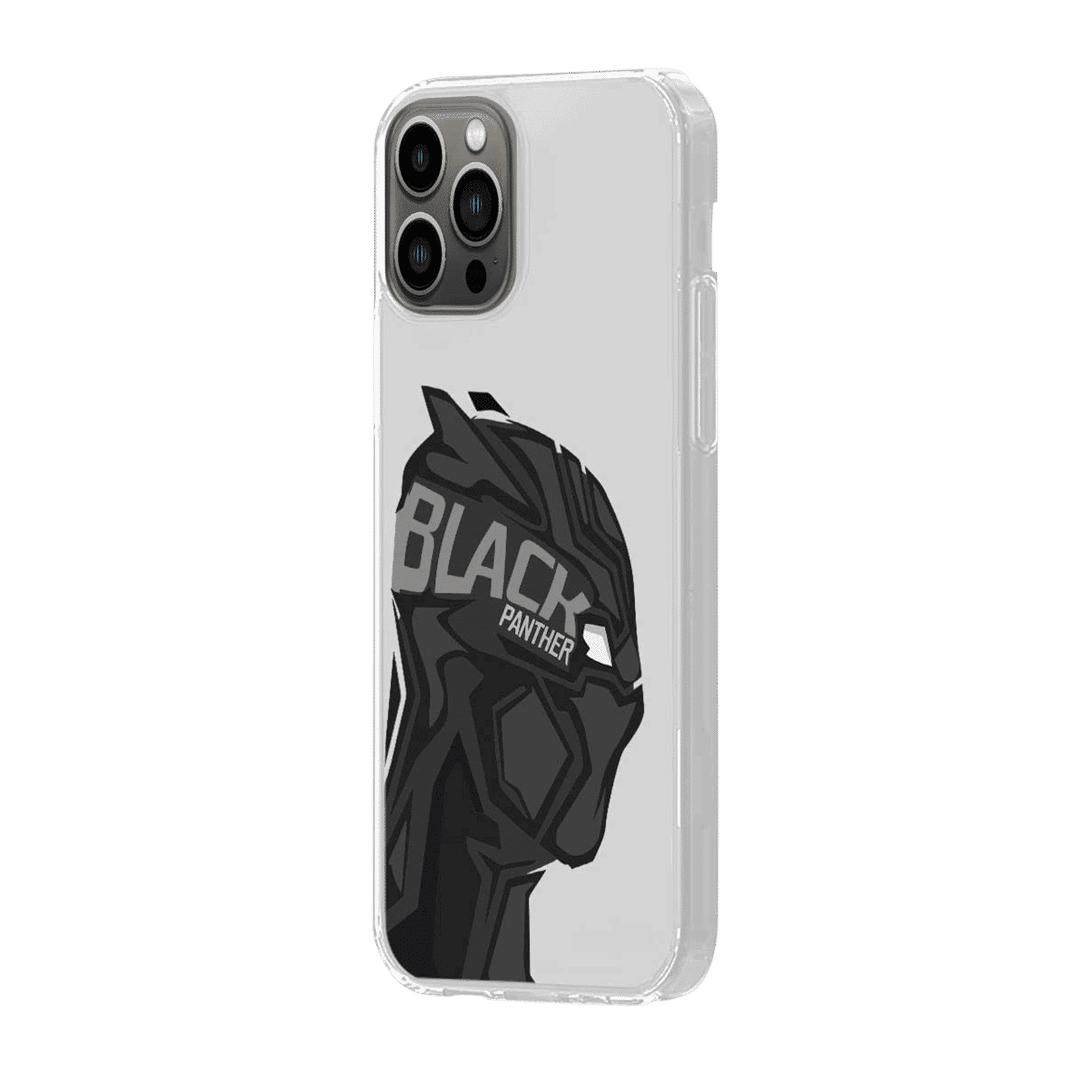 Macmerise Black Panther Art Silicone Back Cover for Apple iPhone 14 Pro (Supports Wireless Charging, Multi Color)_9