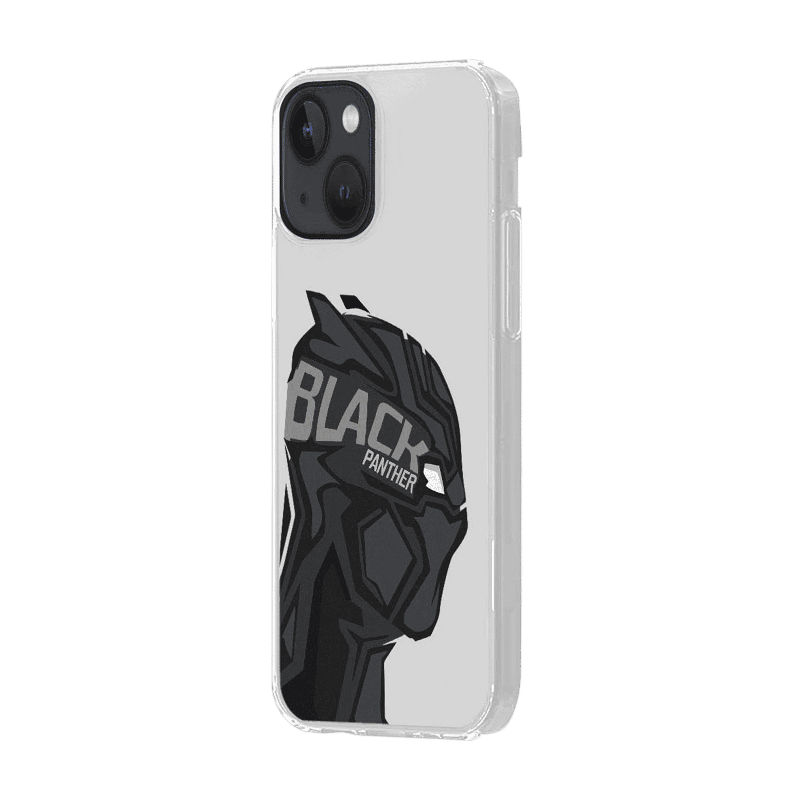 Macmerise Black Panther Art Silicone Back Cover for Apple iPhone 14 (Supports Wireless Charging, Multi Color)_11
