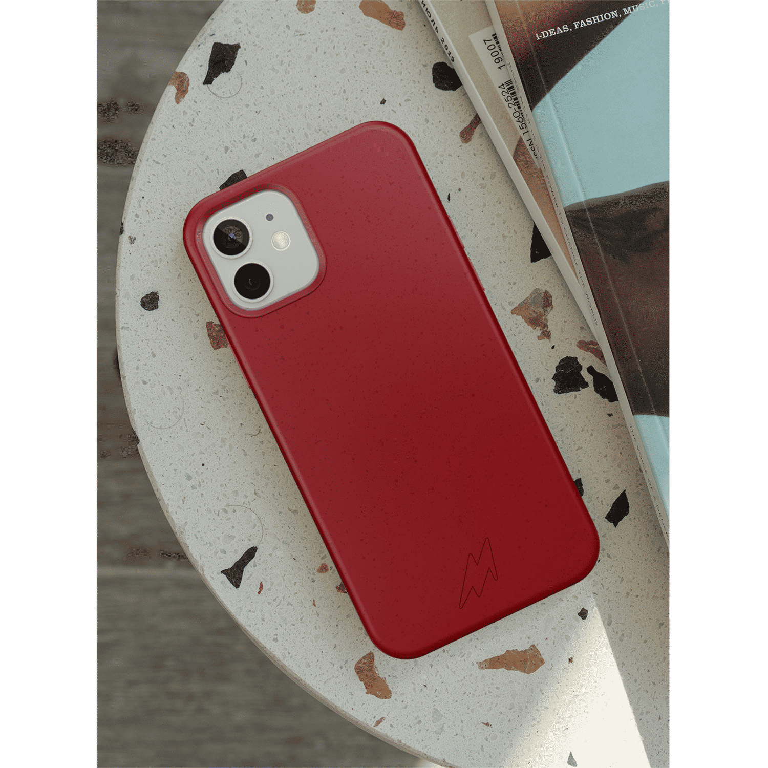 Macmerise Eco-ver Soft Bamboo & Starch Based Material Back Cover for Apple iPhone 14 Pro (Supports Wireless Charging, Crimson Red) Macmerise Eco-ver Soft Bamboo & Starch Based Material Back Cover for Apple iPhone 14 Pro (Supports Wireless Charging, Crimson Red)_4