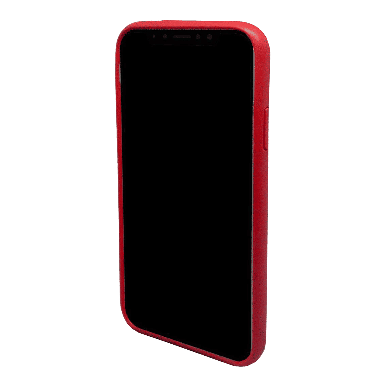 Macmerise Eco-ver Soft Bamboo & Starch Based Material Back Cover for Apple iPhone 14 (Supports Wireless Charging, Crimson Red)_8