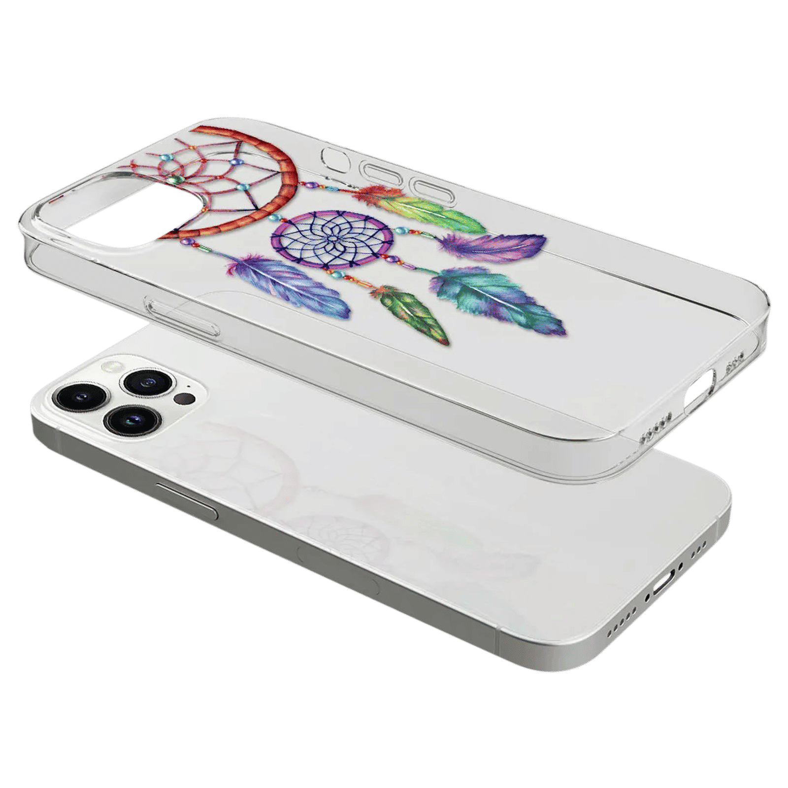 Macmerise Dream Catcher Feathers Liquid Silicone Back Cover for Apple iPhone 14 Pro Max (Supports Wireless Charging, Multi Color) Macmerise Dream Catcher Feathers Liquid Silicone Back Cover for Apple iPhone 14 Pro Max (Supports Wireless Charging, Multi Color)_10