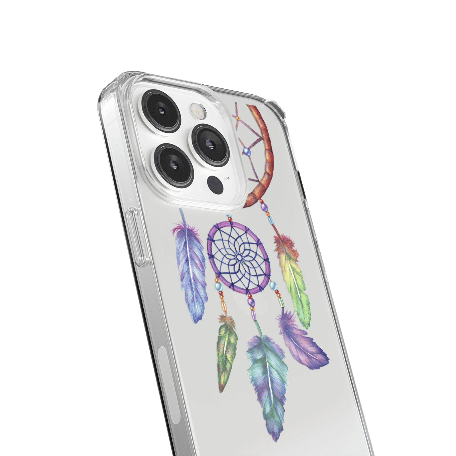 Macmerise Dream Catcher Feathers Liquid Silicone Back Cover for Apple iPhone 14 Pro (Supports Wireless Charging, Multi Color) Macmerise Dream Catcher Feathers Liquid Silicone Back Cover for Apple iPhone 14 Pro (Supports Wireless Charging, Multi Color)_7