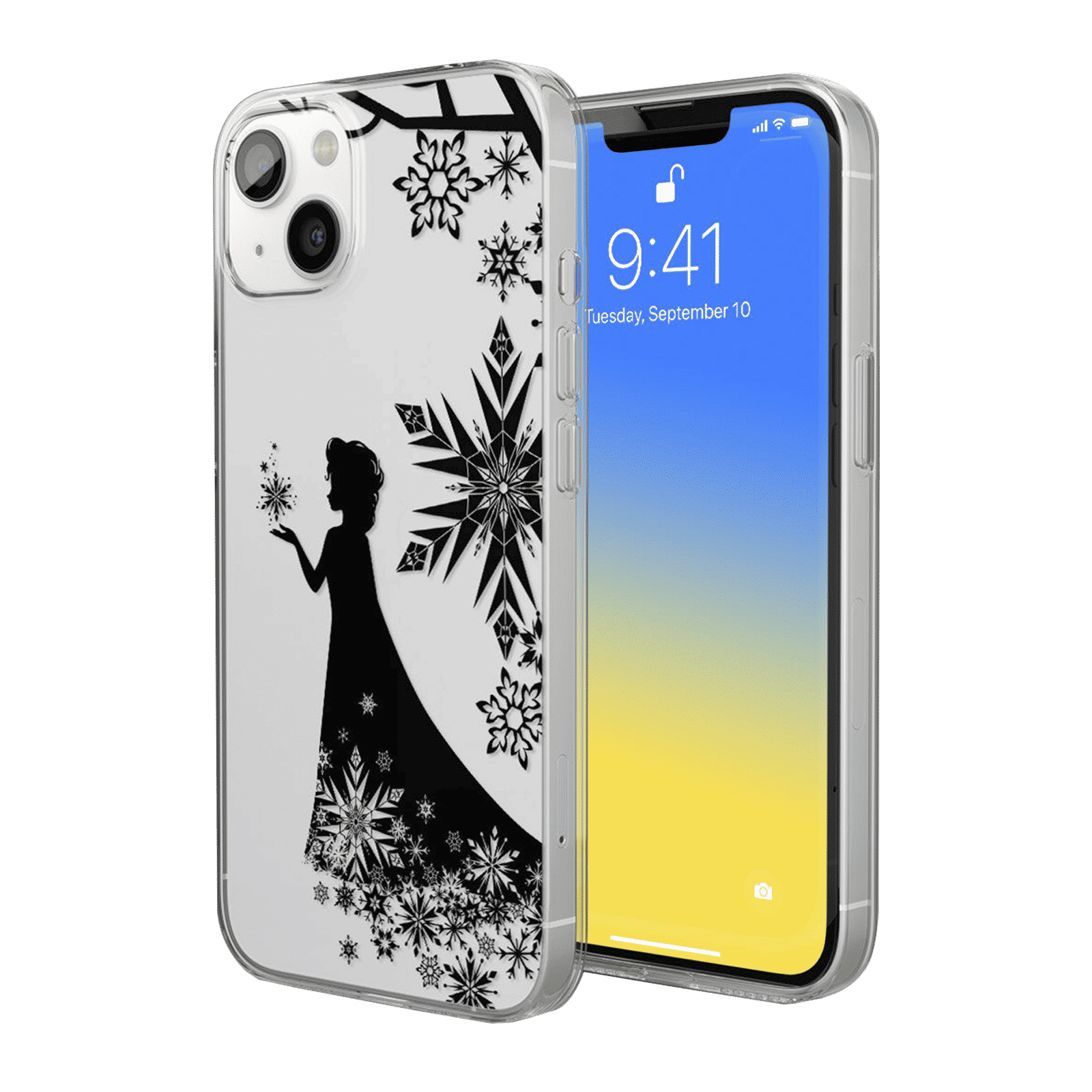 Macmerise Elsa Silhouette Silicone Back Cover for Apple iPhone 14 Plus (Supports Wireless Charging, Multi Color) Macmerise Elsa Silhouette Silicone Back Cover for Apple iPhone 14 Plus (Supports Wireless Charging, Multi Color)_1