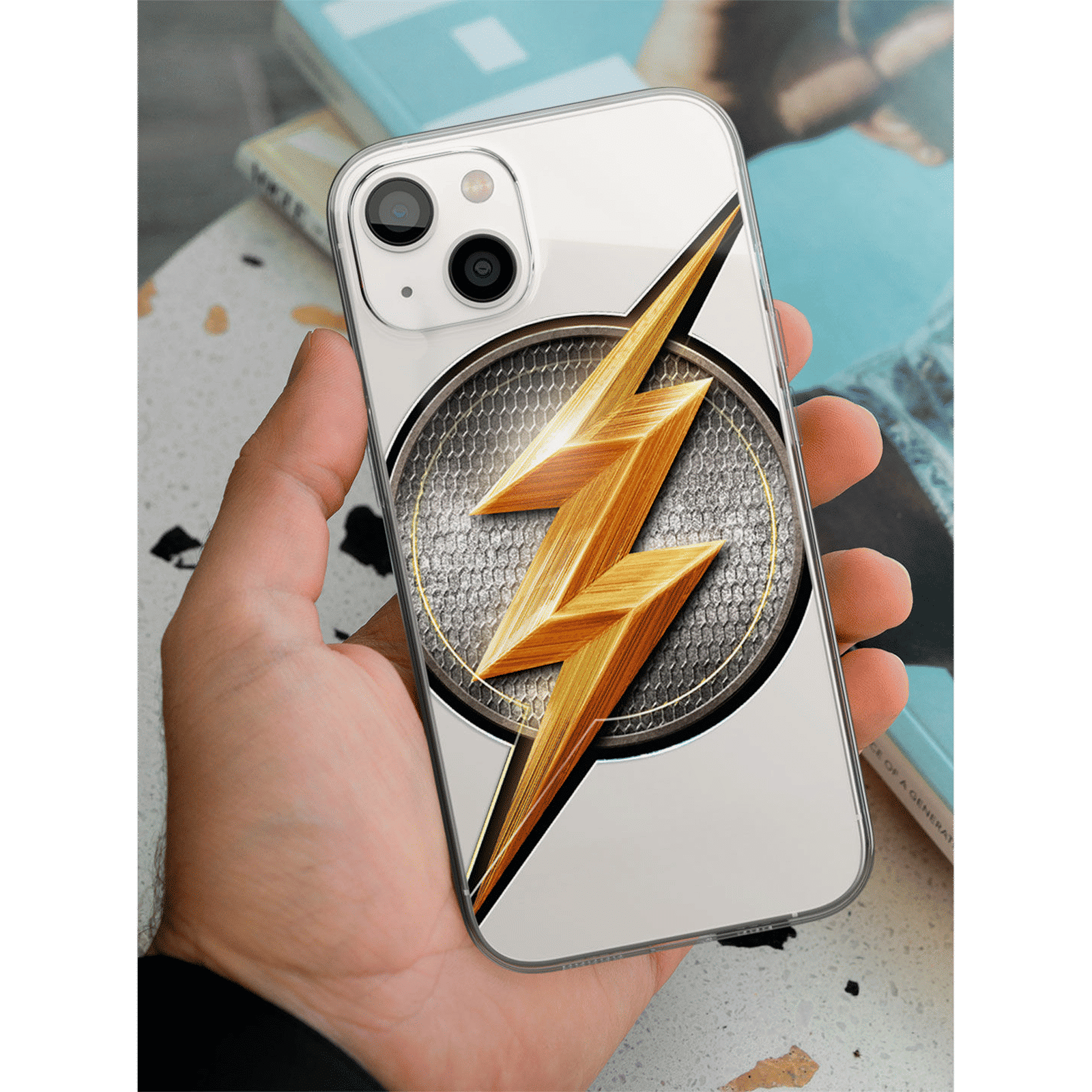 Macmerise Flash Storm Silicone Back Cover for Apple iPhone 14 Plus (Supports Wireless Charging, Multi Color) Macmerise Flash Storm Silicone Back Cover for Apple iPhone 14 Plus (Supports Wireless Charging, Multi Color)_5