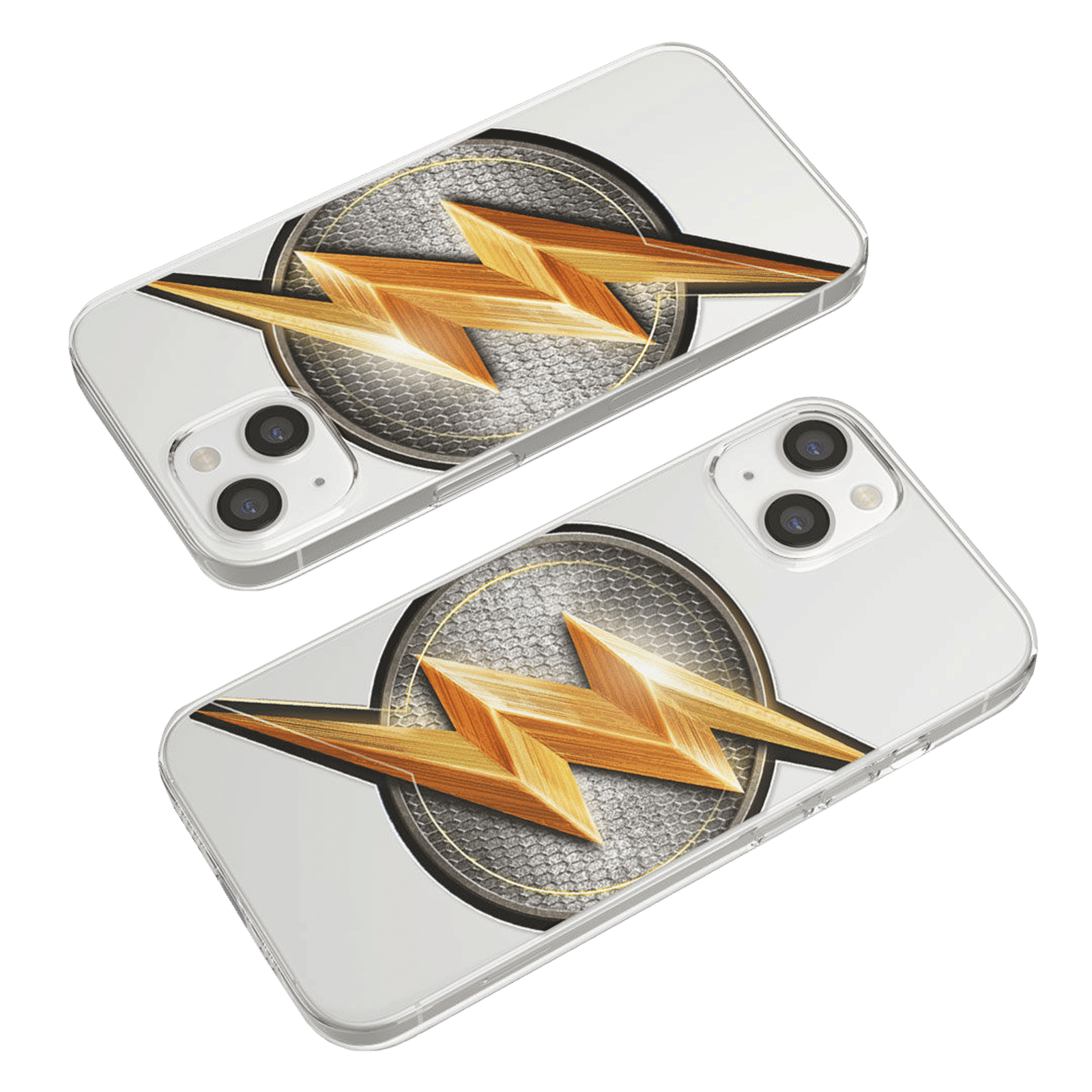 Macmerise Flash Storm Silicone Back Cover for Apple iPhone 14 (Supports Wireless Charging, Multi Color)_8