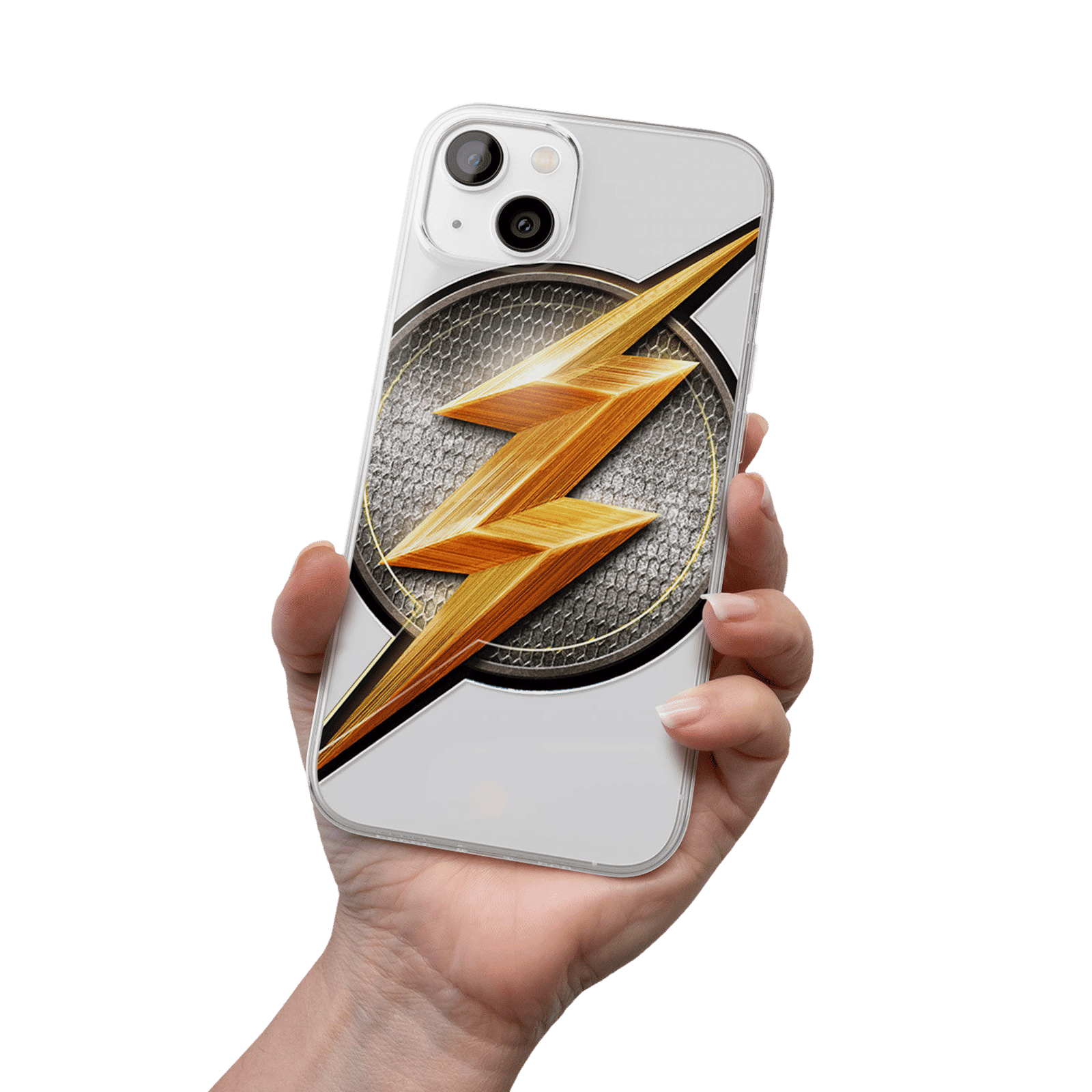 Macmerise Flash Storm Silicone Back Cover for Apple iPhone 14 (Supports Wireless Charging, Multi Color)_7