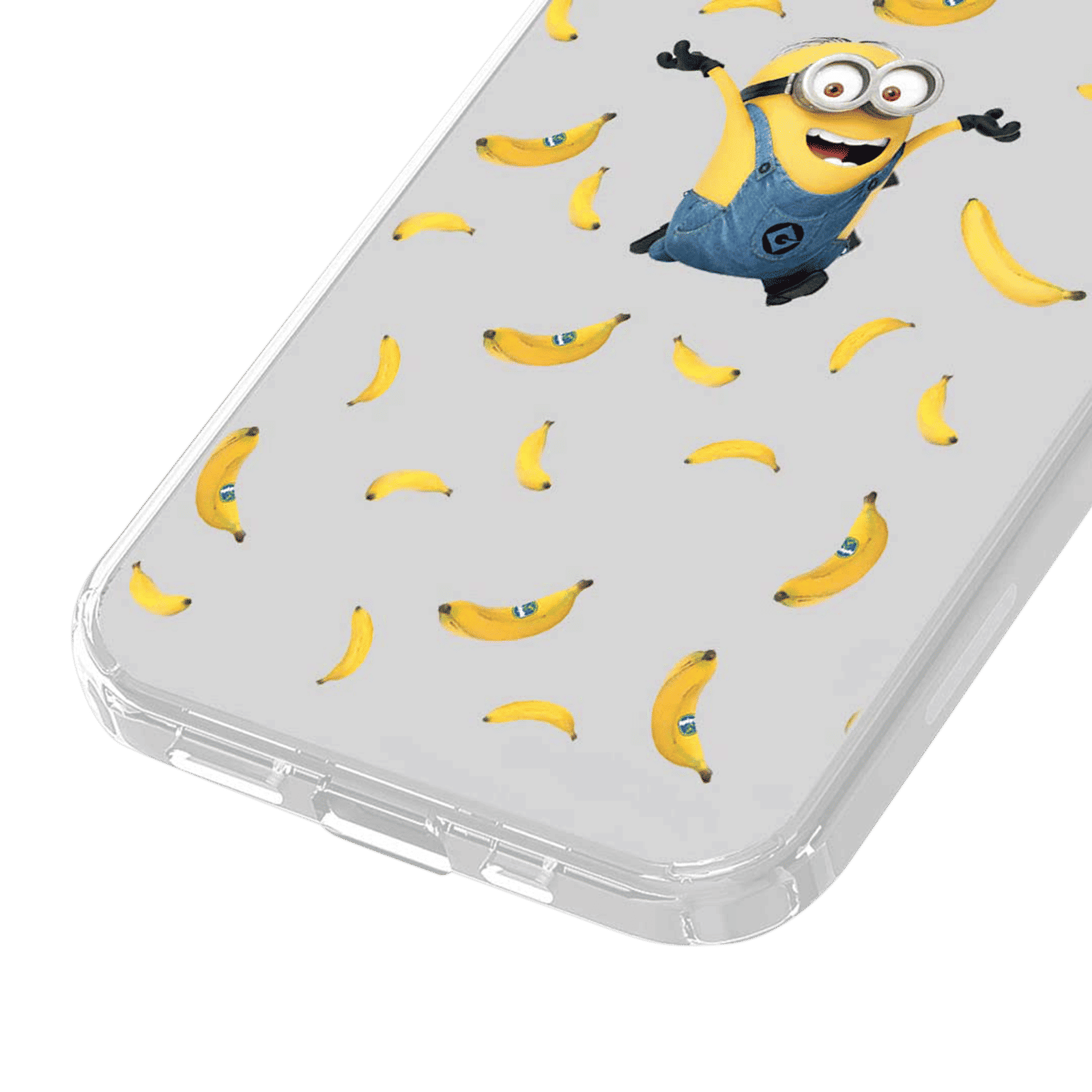 Macmerise Go Bananas Silicone Back Cover for Apple iPhone 14 Plus (Supports Wireless Charging, Multi Color)_10
