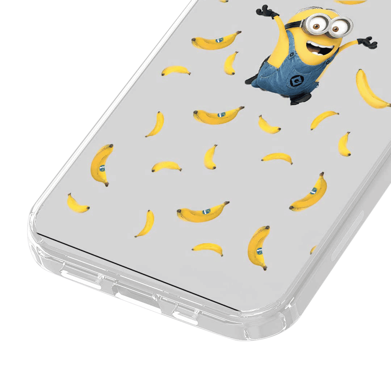 Macmerise Go Bananas Silicone Back Cover for Apple iPhone 14 Pro Max (Supports Wireless Charging, Multi Color)_10