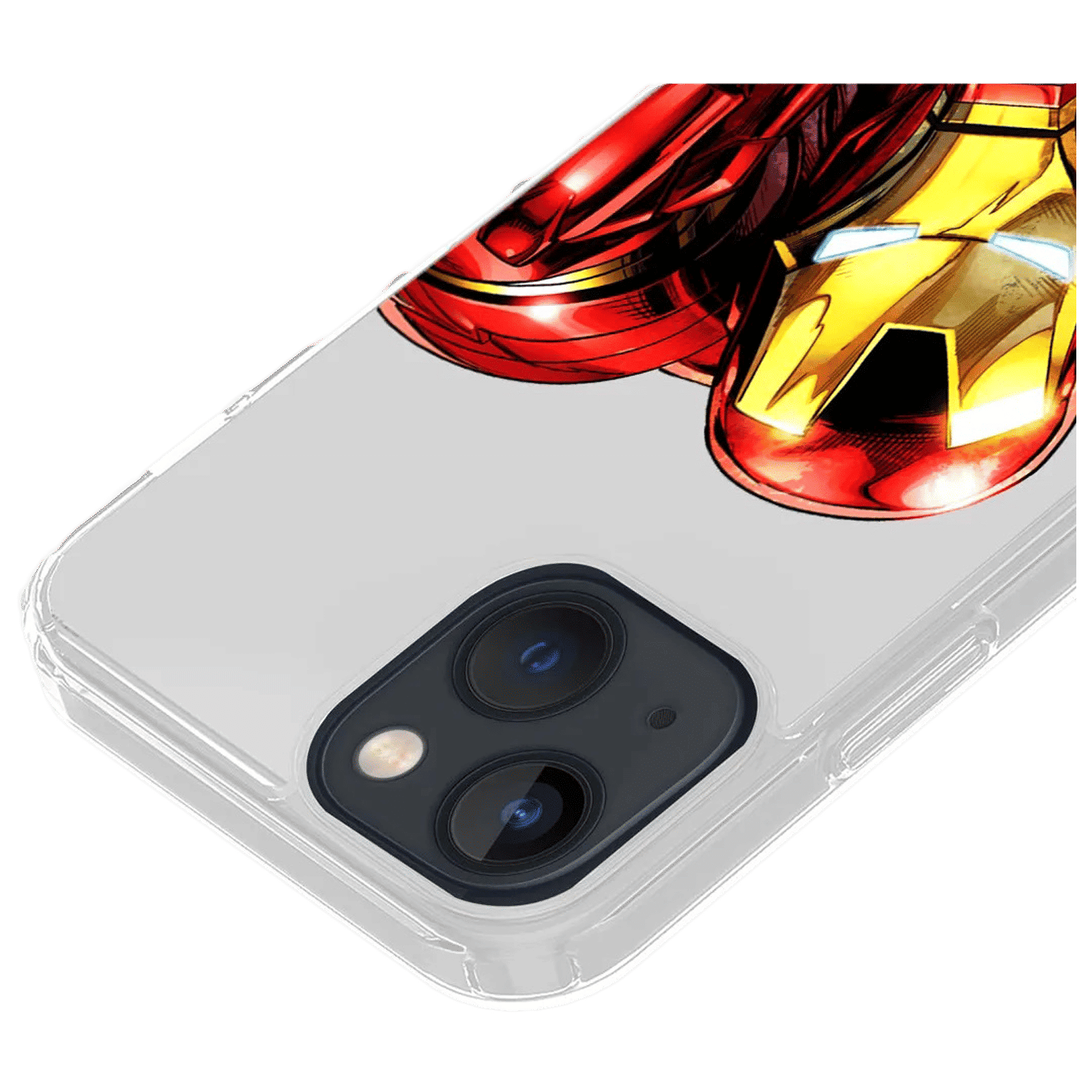 Macmerise Ironvenger Silicone Back Cover for Apple iPhone 14 Plus (Supports Wireless Charging, Multi Color)_11