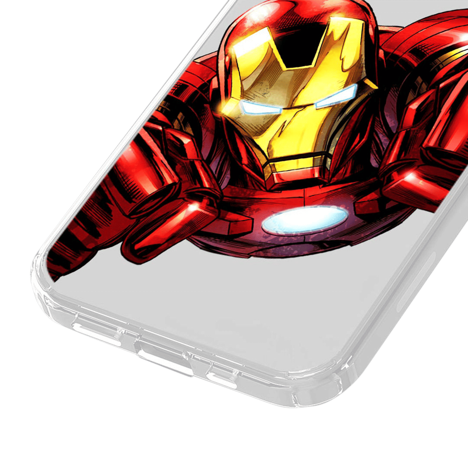 Macmerise Ironvenger Silicone Back Cover for Apple iPhone 14 (Supports Wireless Charging, Multi Color)_10