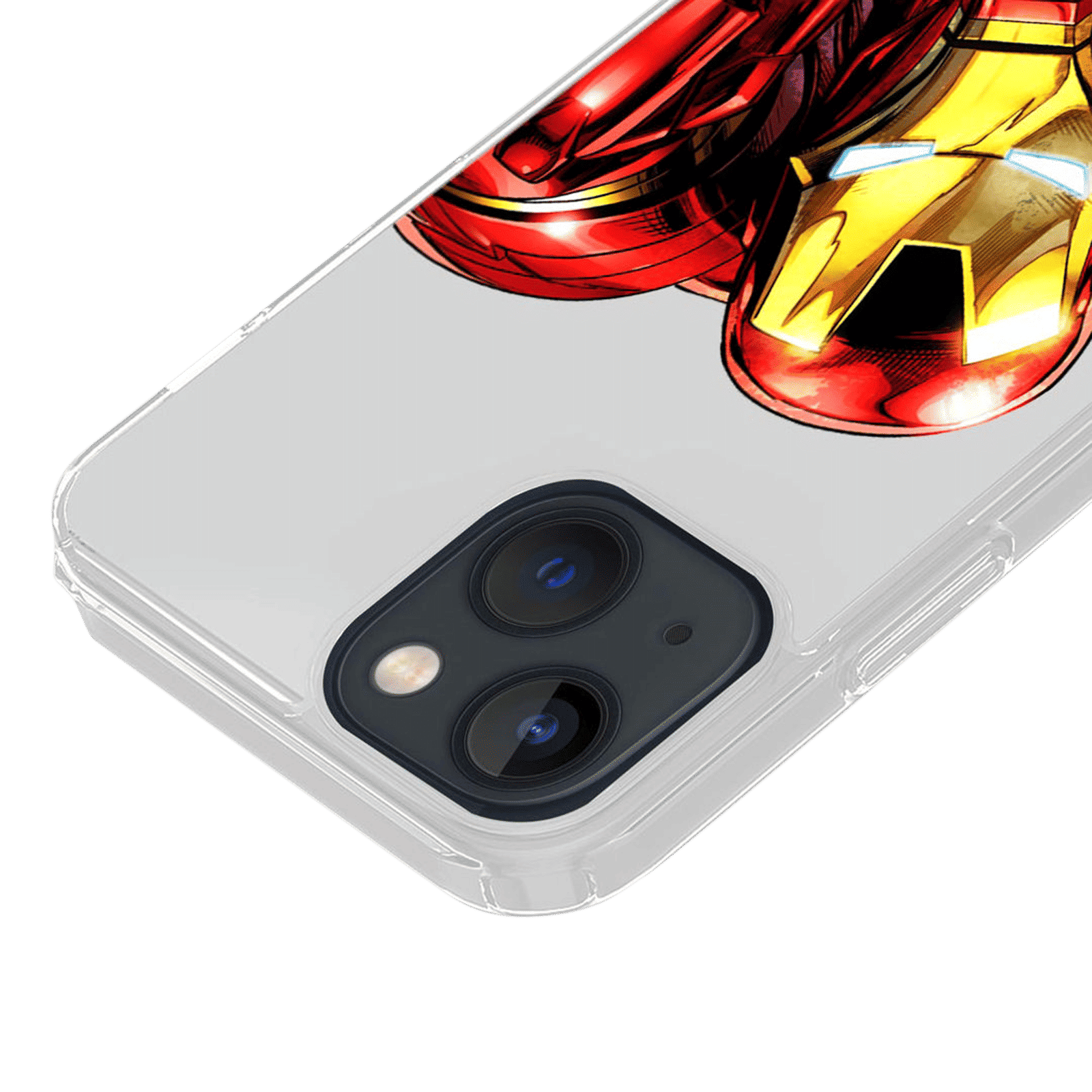 Macmerise Ironvenger Silicone Back Cover for Apple iPhone 14 (Supports Wireless Charging, Multi Color)_11