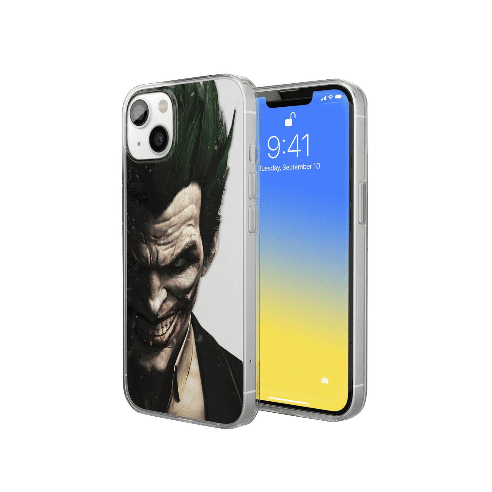Macmerise Joker Withers Silicone Back Cover for Apple iPhone 14 Plus (Supports Wireless Charging, Multi Color)_1