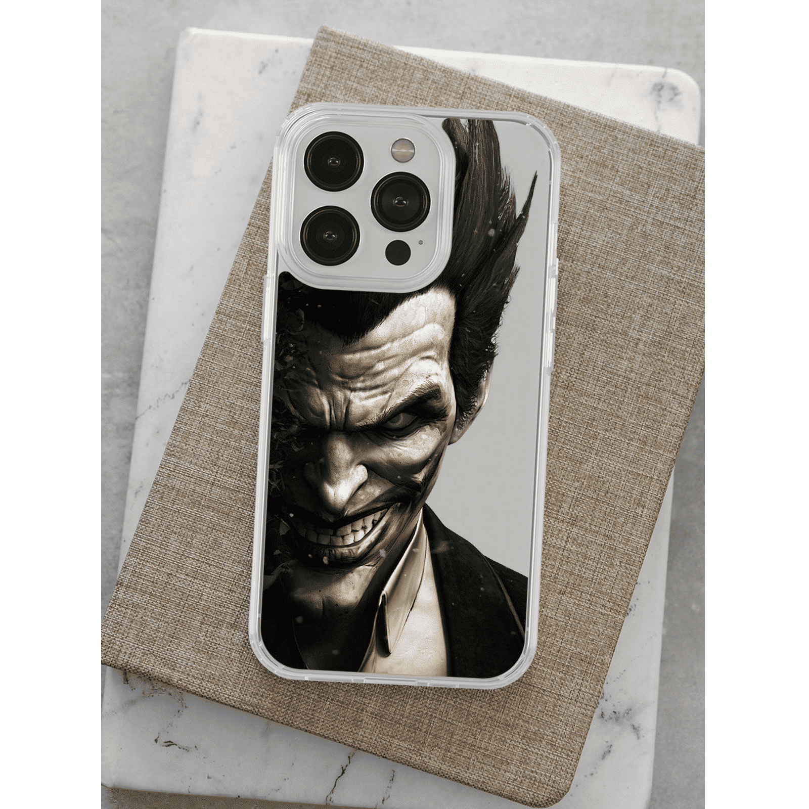 Macmerise Joker Withers Silicone Back Cover for Apple iPhone 14 Pro (Supports Wireless Charging, Multi Color)_3