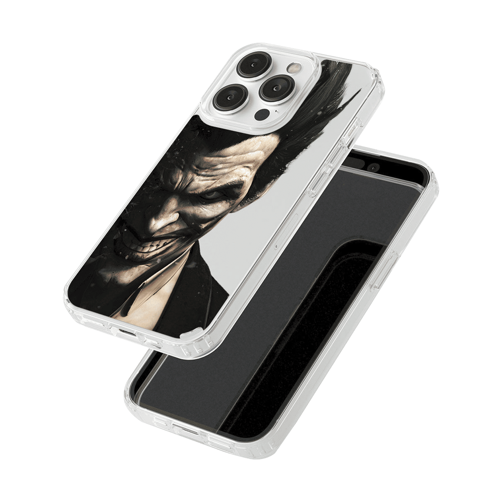 Macmerise Joker Withers Silicone Back Cover for Apple iPhone 14 Pro (Supports Wireless Charging, Multi Color)_5