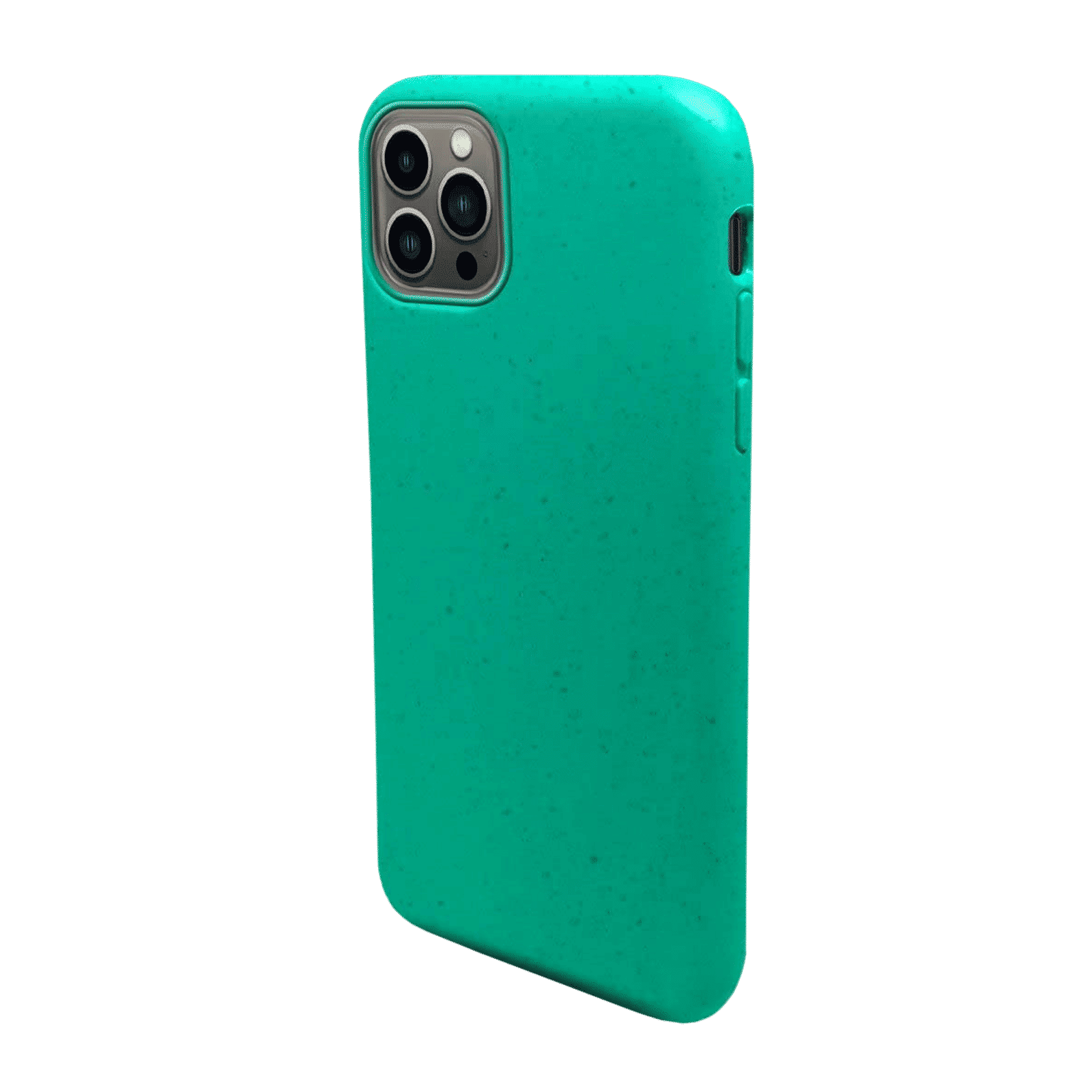 Macmerise Eco-ver Soft Bamboo & Starch Based Material Back Cover for Apple iPhone 14 Pro Max (Supports Wireless Charging, Mint Green)_3