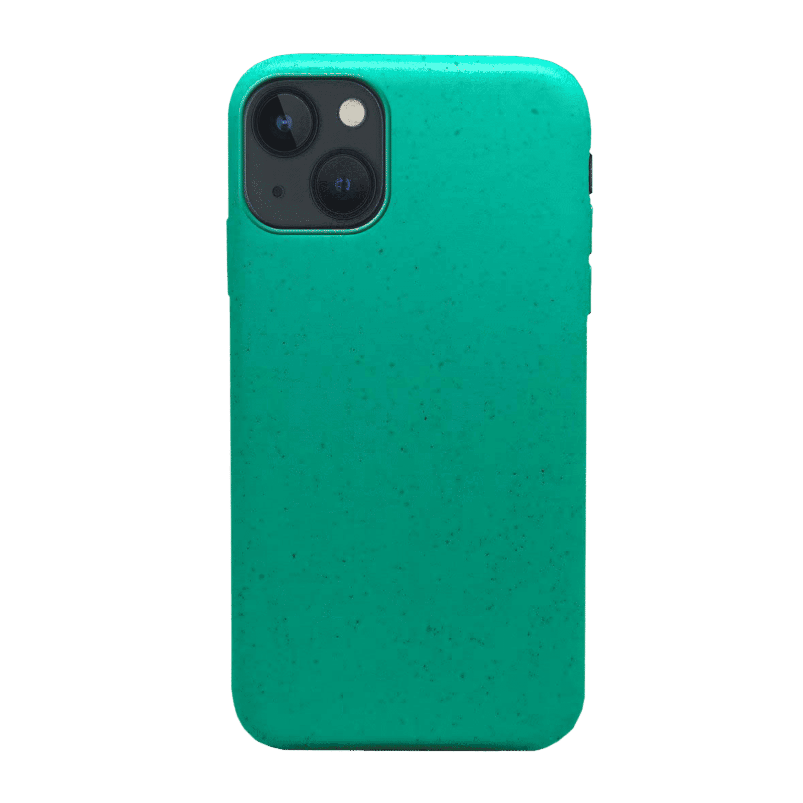 Macmerise Eco-ver Soft Bamboo & Starch Based Material Back Cover for Apple iPhone 14 (Supports Wireless Charging, Mint Green)_1