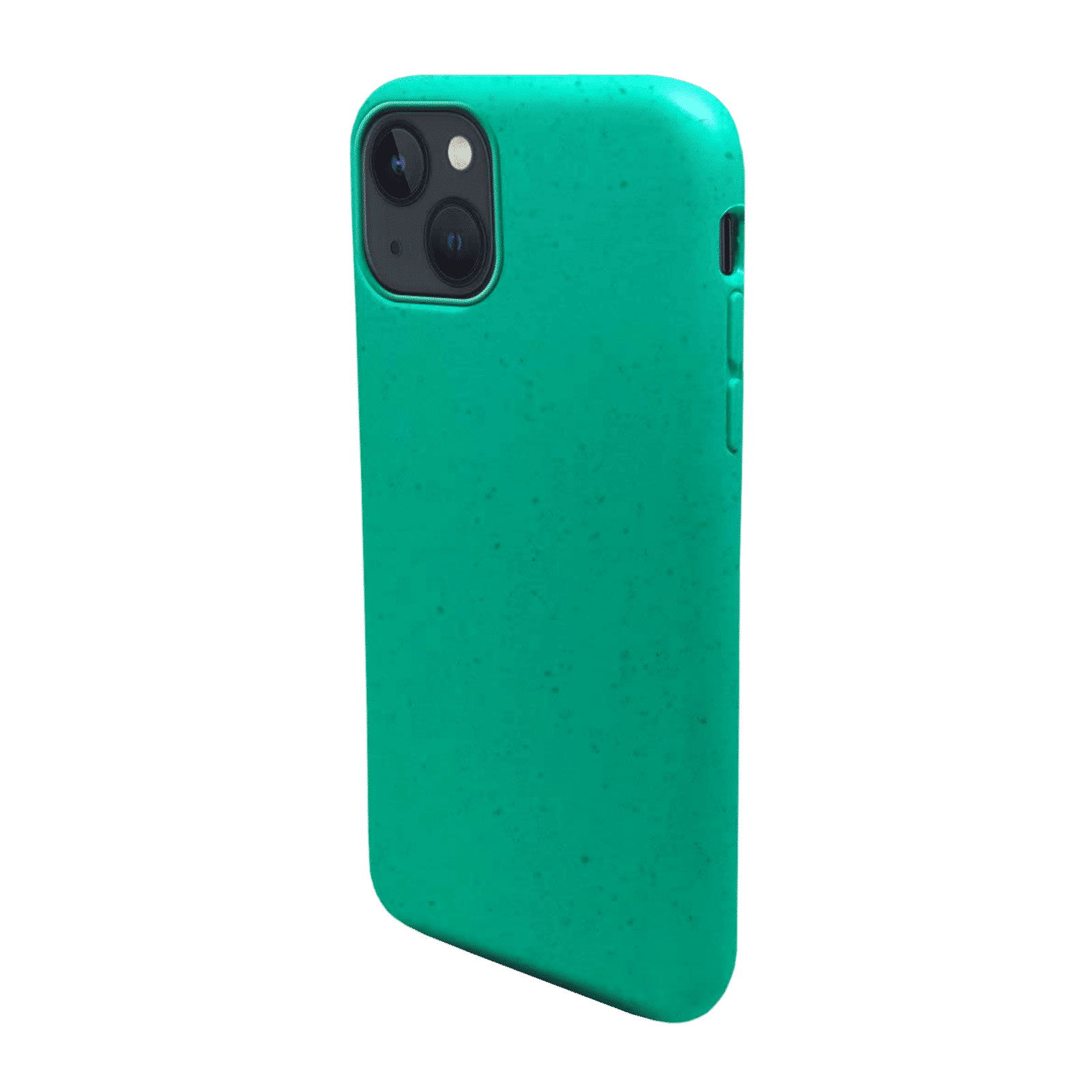 Macmerise Eco-ver Soft Bamboo & Starch Based Material Back Cover for Apple iPhone 14 (Supports Wireless Charging, Mint Green)_3