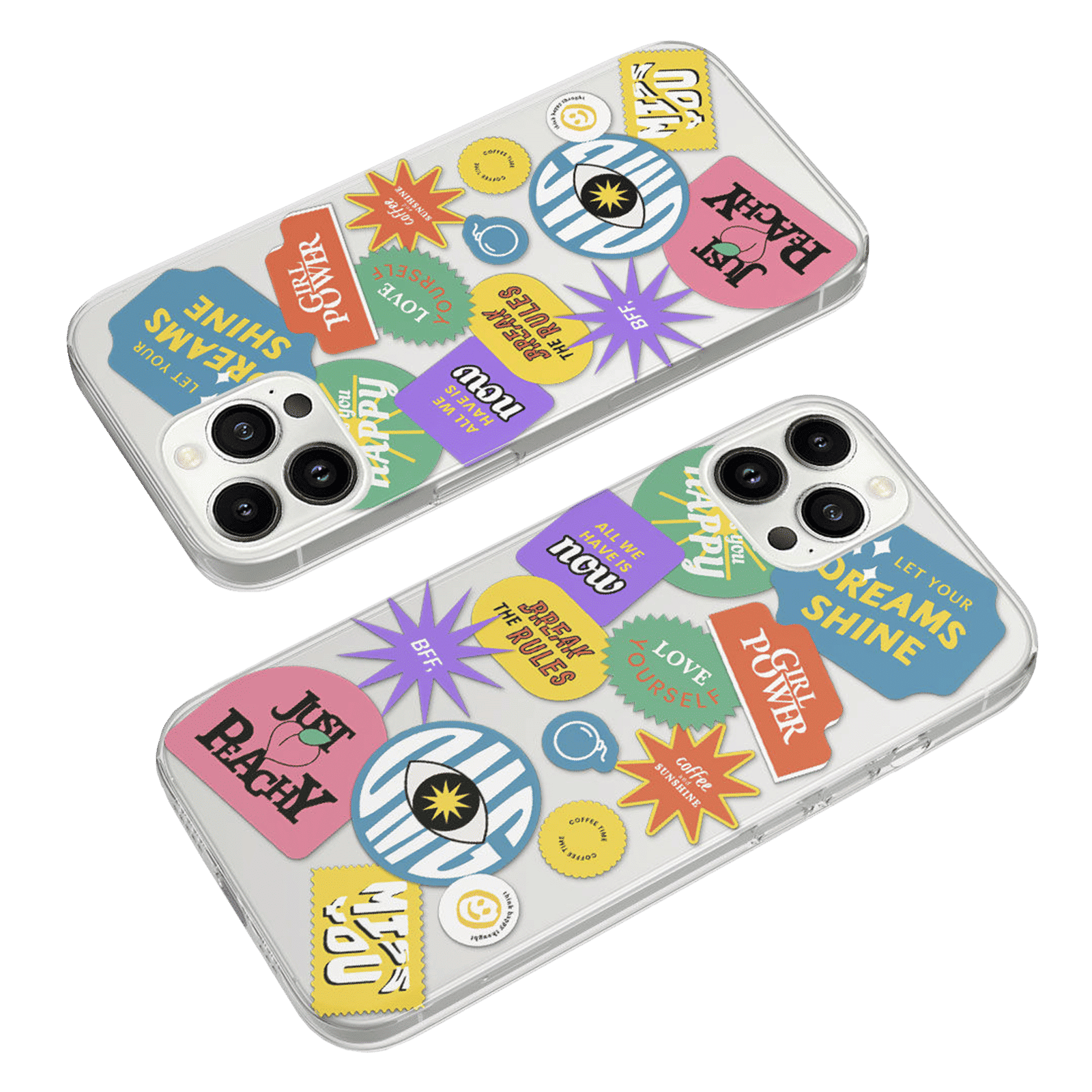 Macmerise SK Sassy Girl Silicone Back Cover for Apple iPhone 14 Pro (Supports Wireless Charging, Multi Color)_11