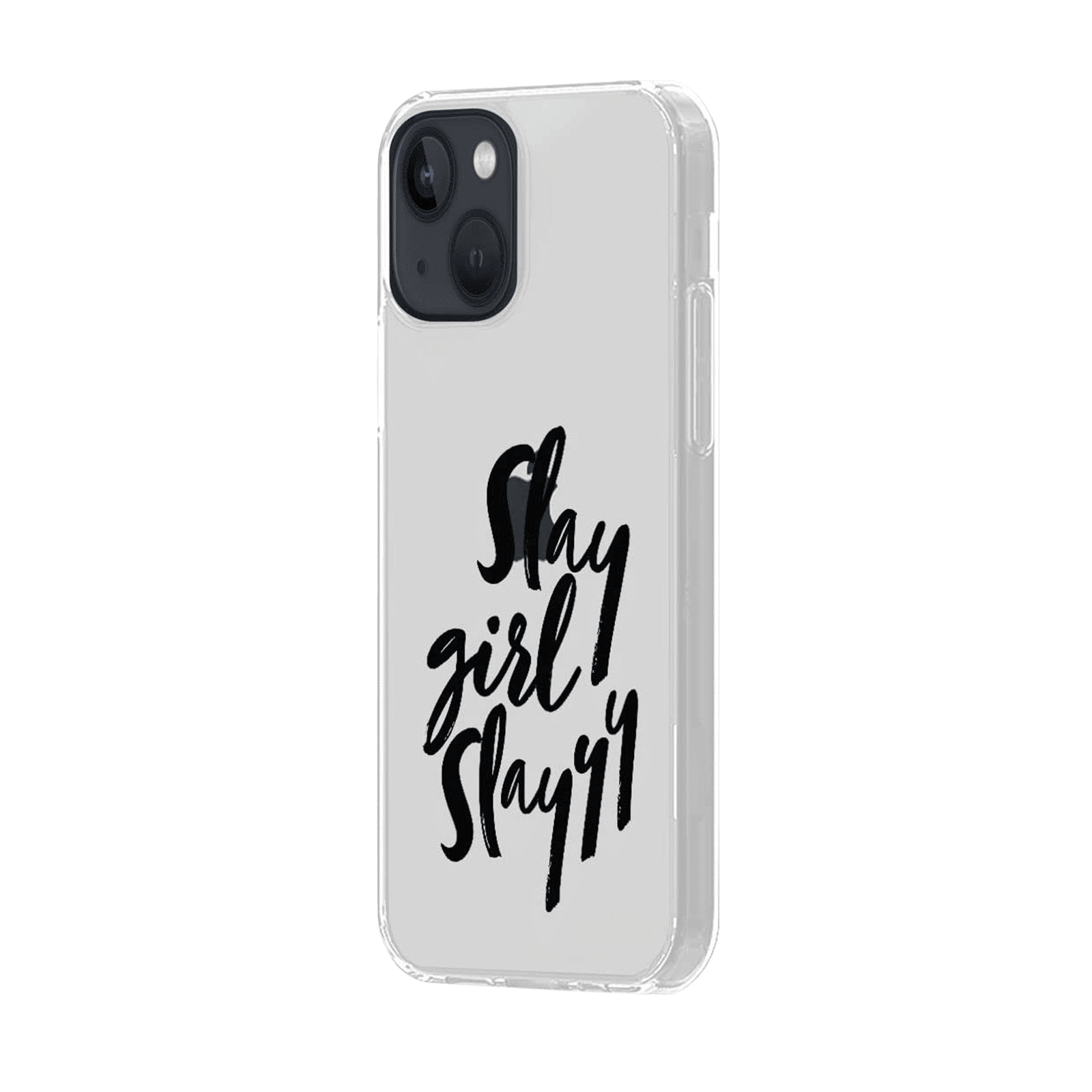 Macmerise Slay Girl Slay Silicone Back Cover for Apple iPhone 14 Plus (Supports Wireless Charging, Clear)_9