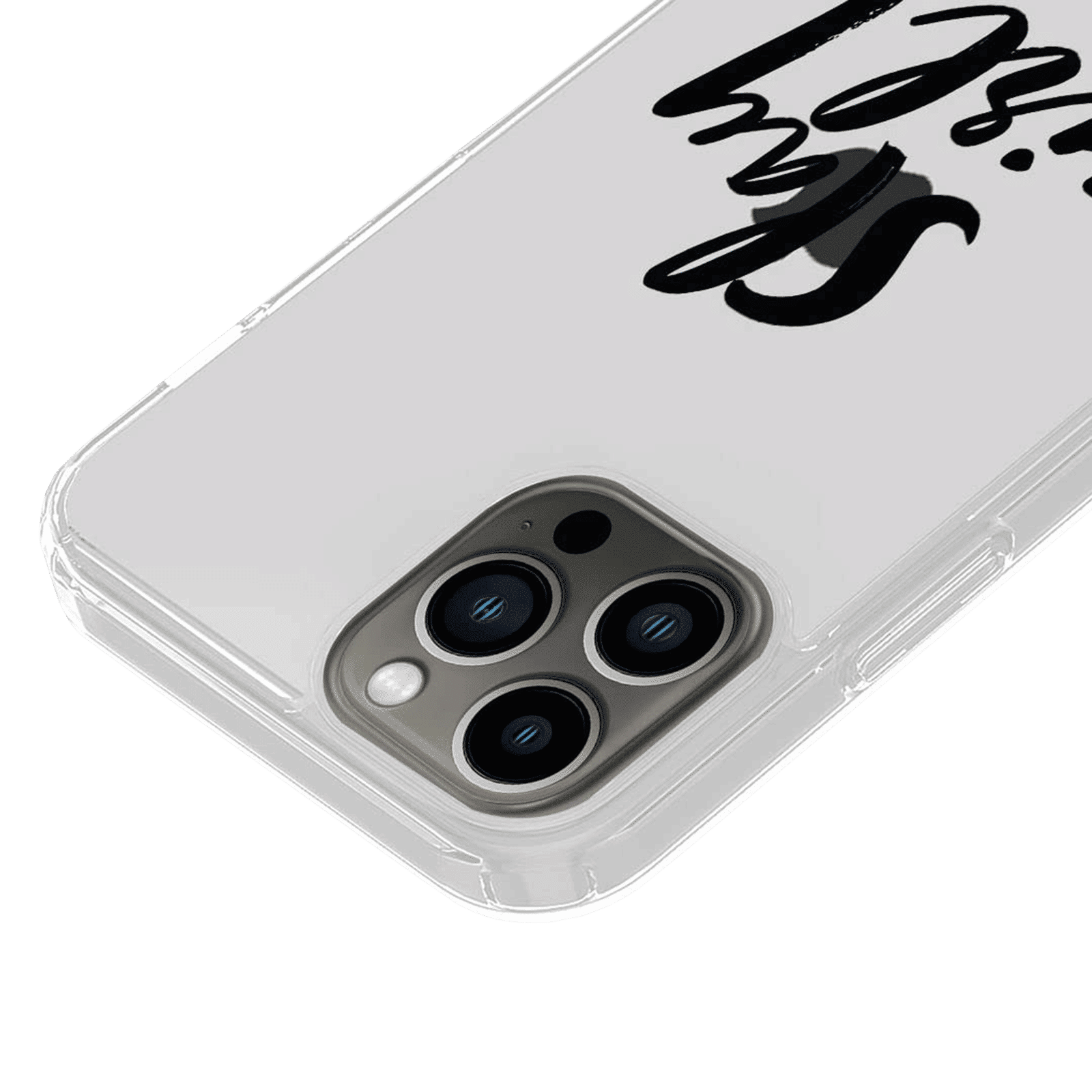 Macmerise Slay Girl Slay Silicone Back Cover for Apple iPhone 14 Pro (Supports Wireless Charging, Clear)_7