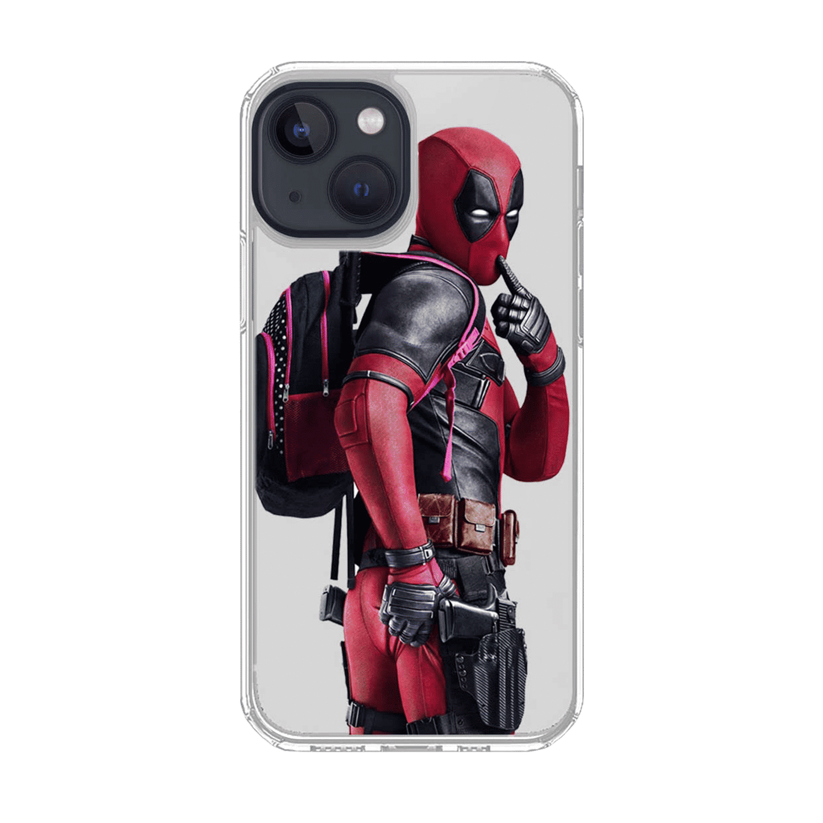 Macmerise Smart Ass Deadpool Silicone Back Cover for Apple iPhone 14 Plus (Supports Wireless Charging, Multi Color) Macmerise Smart Ass Deadpool Silicone Back Cover for Apple iPhone 14 Plus (Supports Wireless Charging, Multi Color)_10