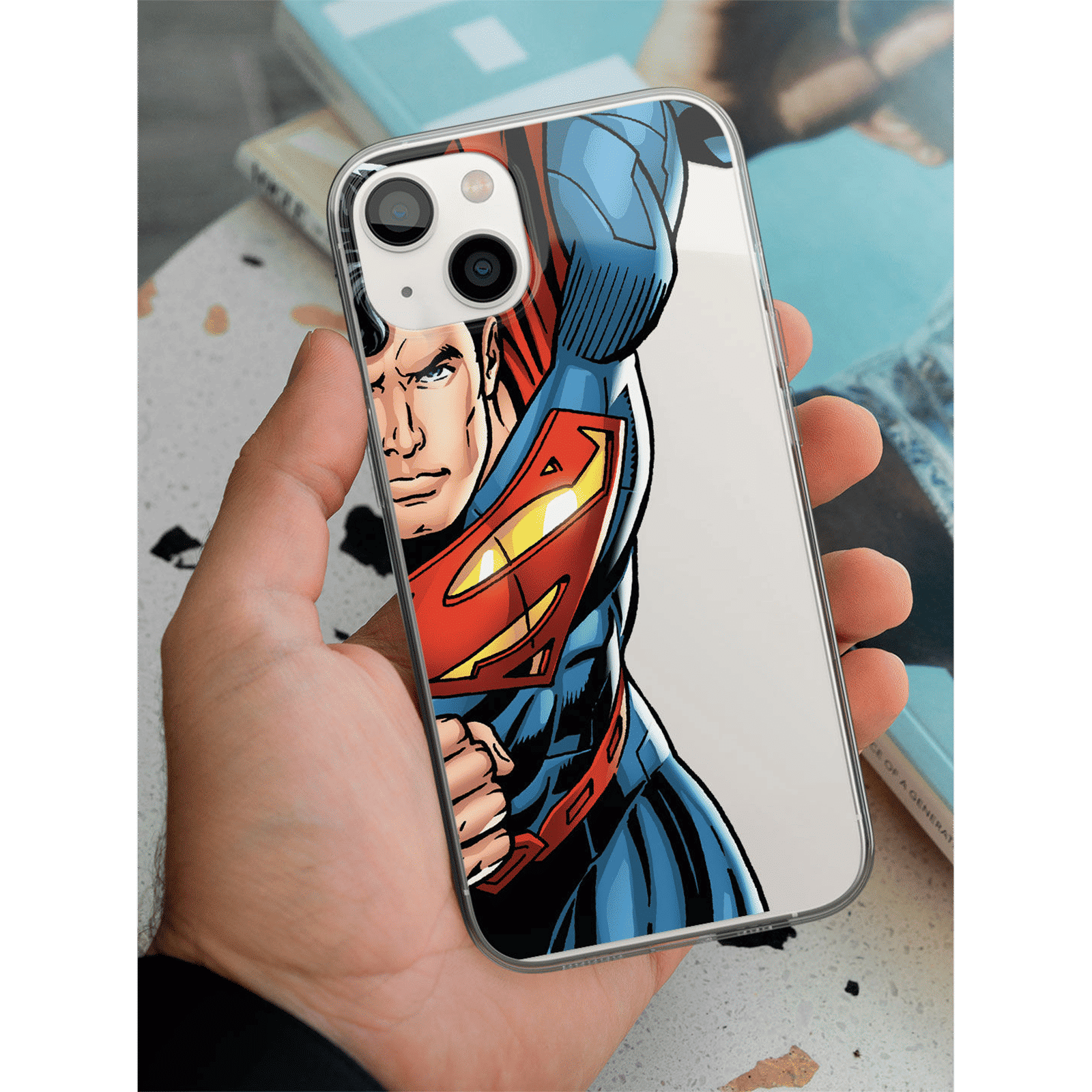 Macmerise Speed It Like Superman Silicone Back Cover for Apple iPhone 14 Plus (Supports Wireless Charging, Multi Color) Macmerise Speed It Like Superman Silicone Back Cover for Apple iPhone 14 Plus (Supports Wireless Charging, Multi Color)_5