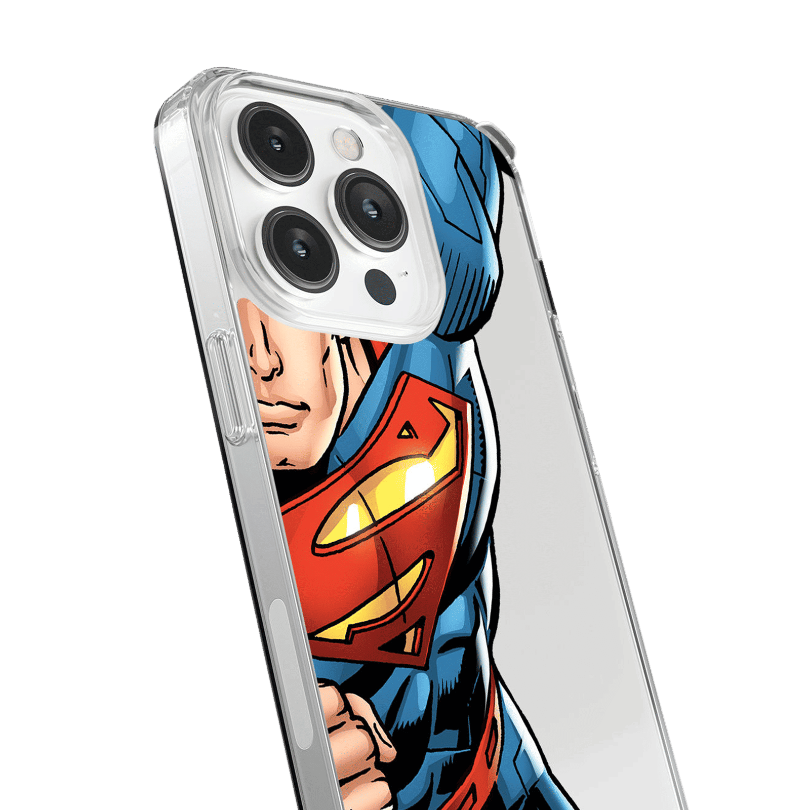Macmerise Speed It Like Superman Silicone Back Cover for Apple iPhone 14 Pro (Supports Wireless Charging, Multi Color)_8