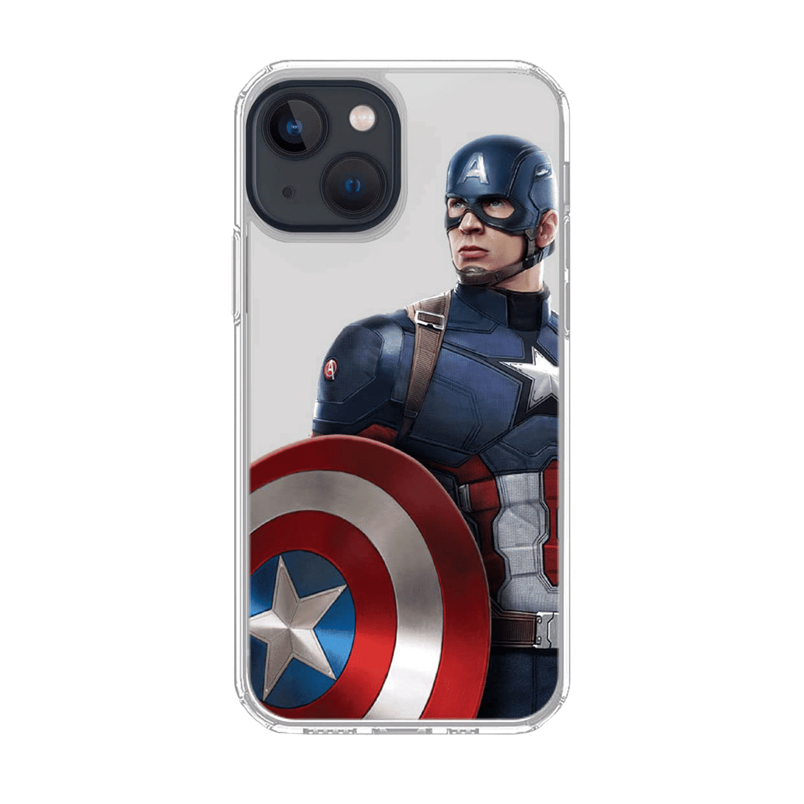 Macmerise Team Blue Captain Silicone Back Cover for Apple iPhone 14 Plus (Supports Wireless Charging, Multi Color)_8