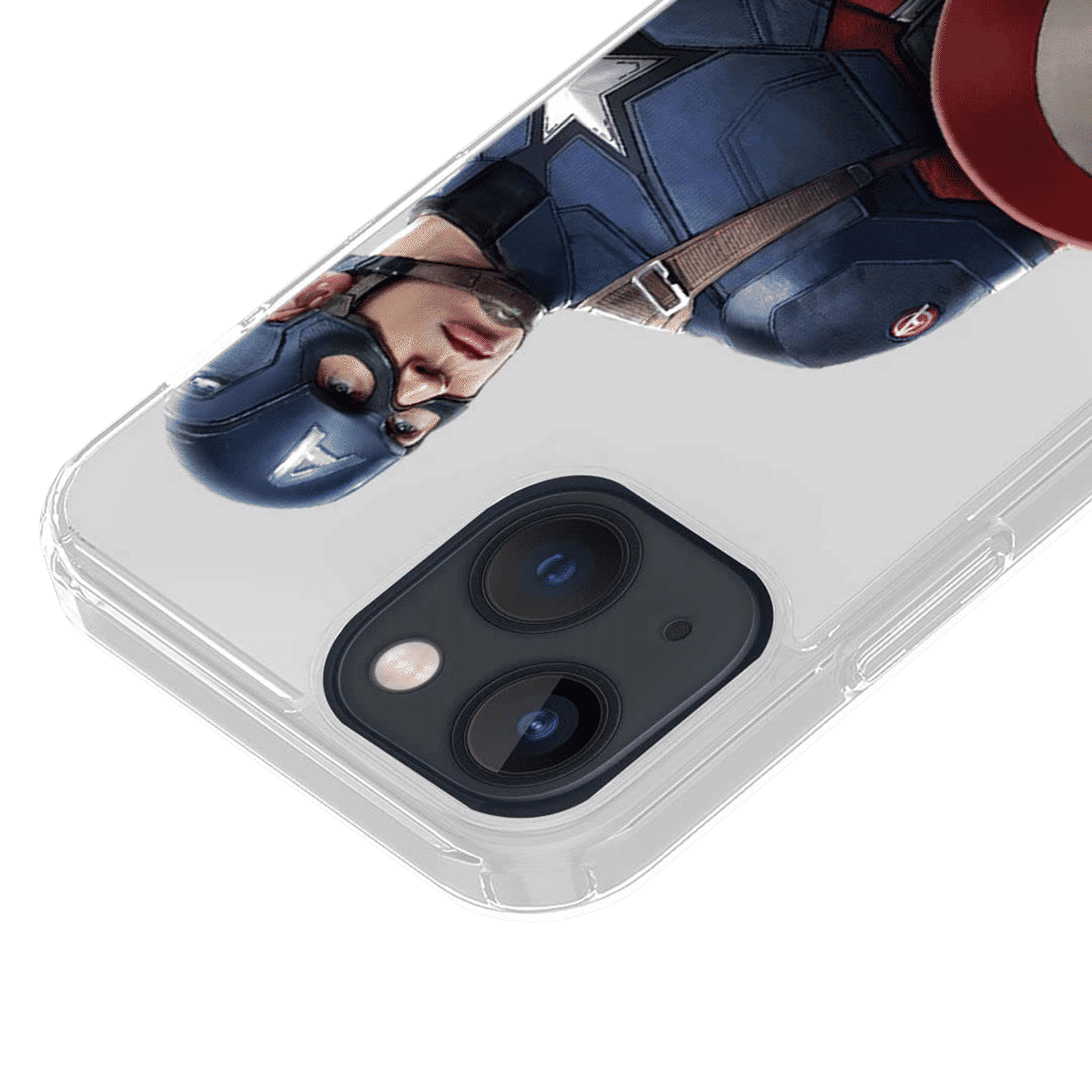 Macmerise Team Blue Captain Silicone Back Cover for Apple iPhone 14 Plus (Supports Wireless Charging, Multi Color)_11