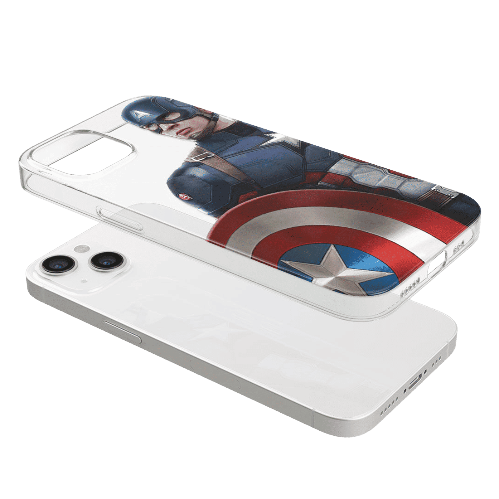 Macmerise Team Blue Captain Silicone Back Cover for Apple iPhone 14 Plus (Supports Wireless Charging, Multi Color)_5