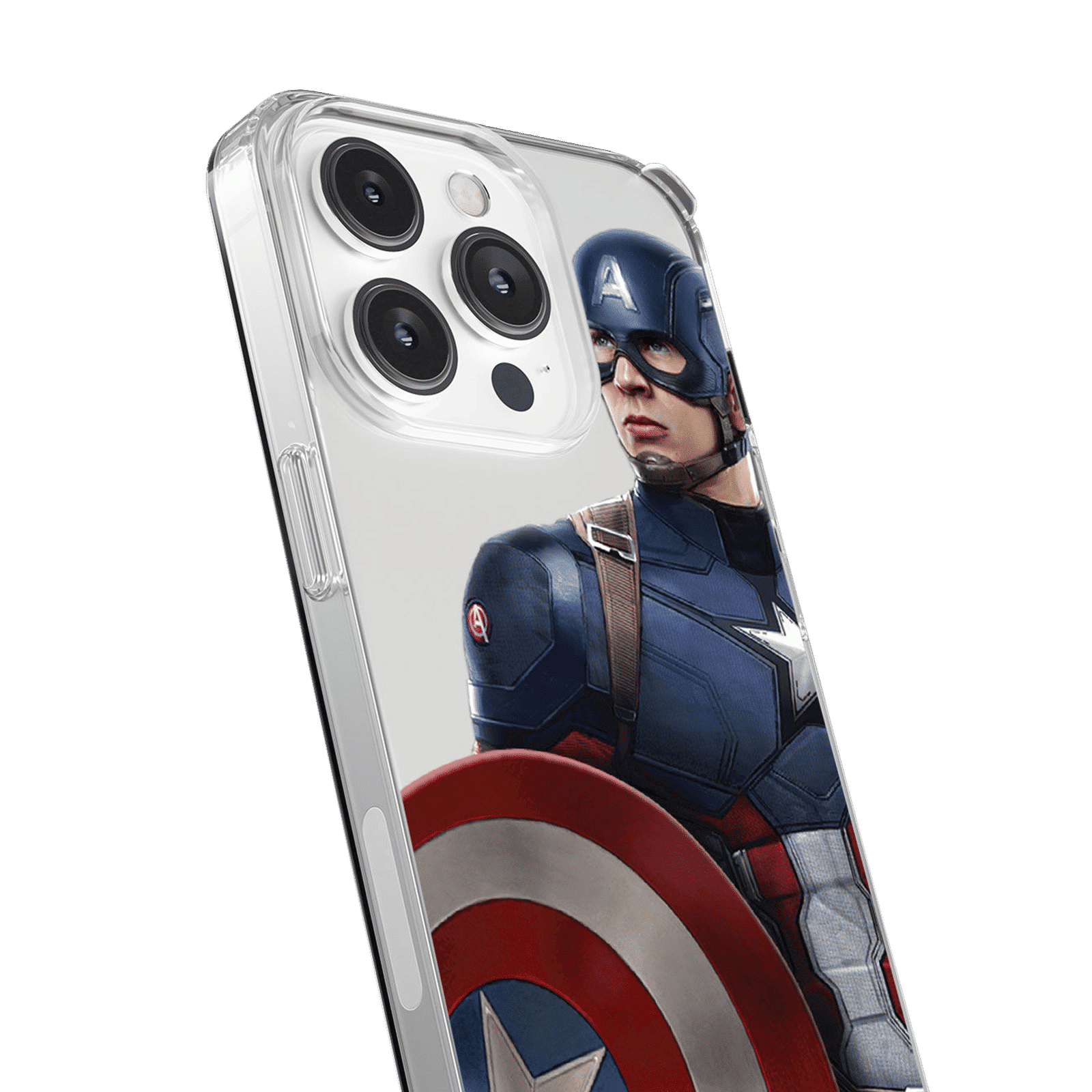 Macmerise Team Blue Captain Silicone Back Cover for Apple iPhone 14 Pro Max (Supports Wireless Charging, Multi Color)_6