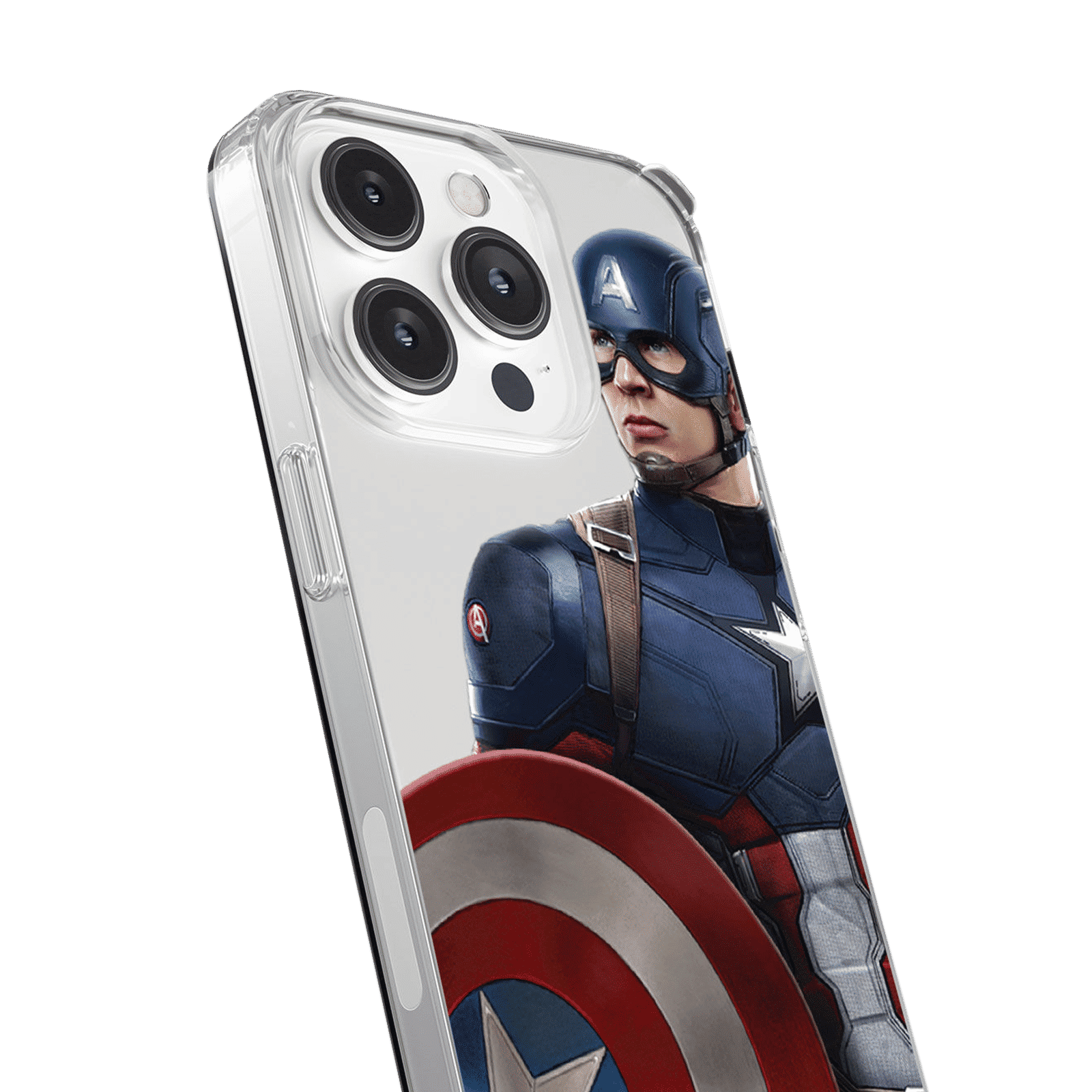 Macmerise Team Blue Captain Silicone Back Cover for Apple iPhone 14 Pro (Supports Wireless Charging, Multi Color)_8