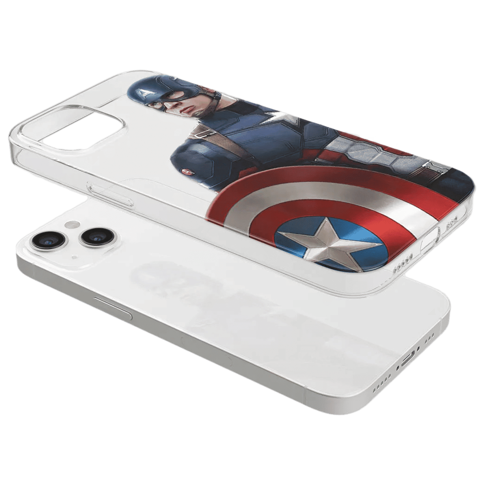 Macmerise Team Blue Captain Silicone Back Cover for Apple iPhone 14 (Supports Wireless Charging, Multi Color)_8