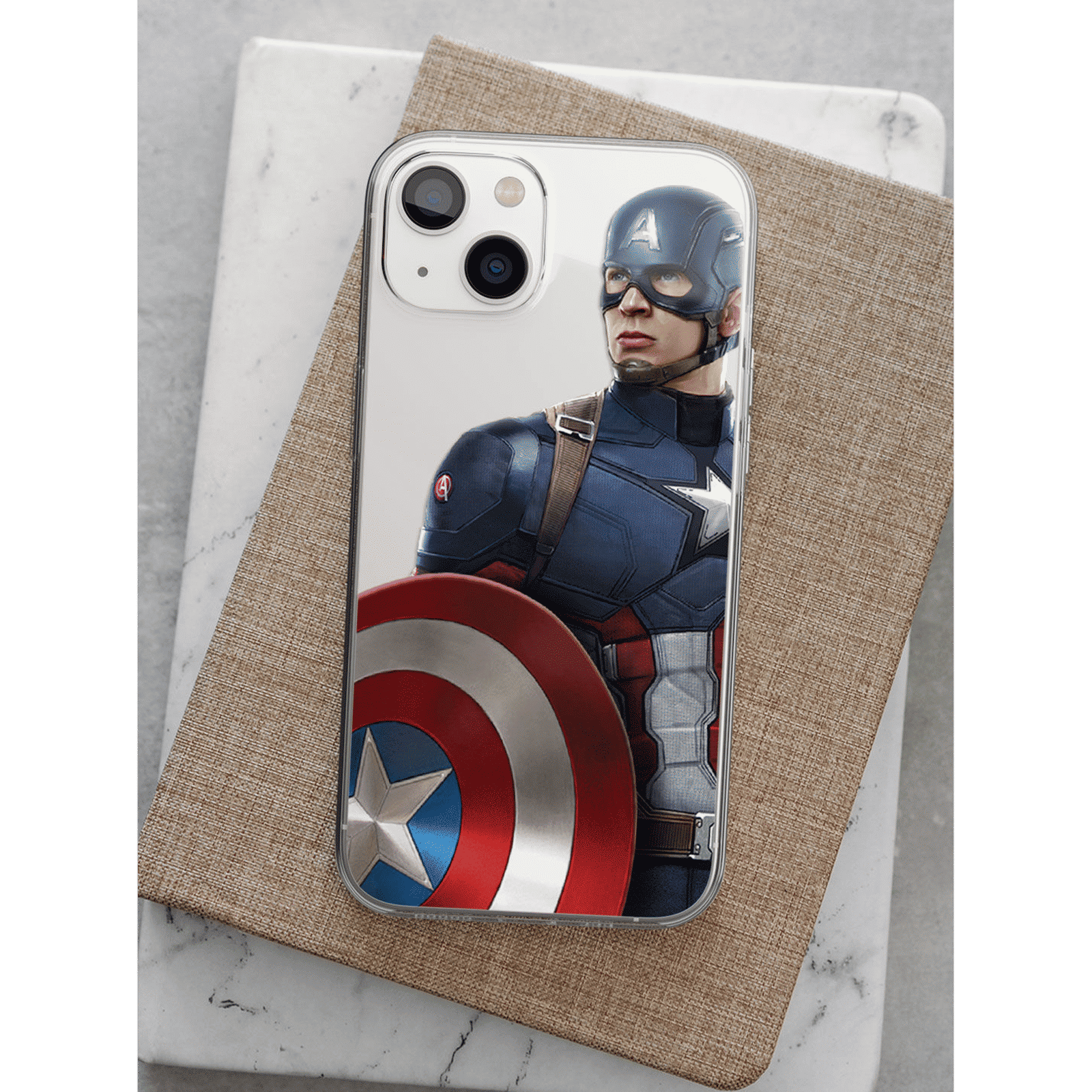 Macmerise Team Blue Captain Silicone Back Cover for Apple iPhone 14 (Supports Wireless Charging, Multi Color)_4