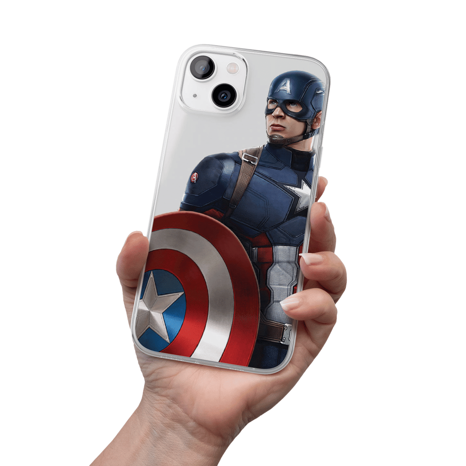 Macmerise Team Blue Captain Silicone Back Cover for Apple iPhone 14 (Supports Wireless Charging, Multi Color)_7