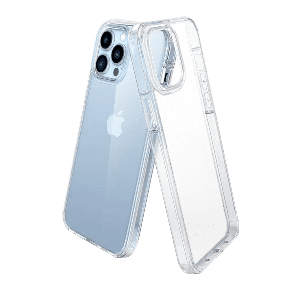 QUIX TPU Back Cover for Apple iPhone 14 Plus (Supports Wireless Charging, Clear)_1