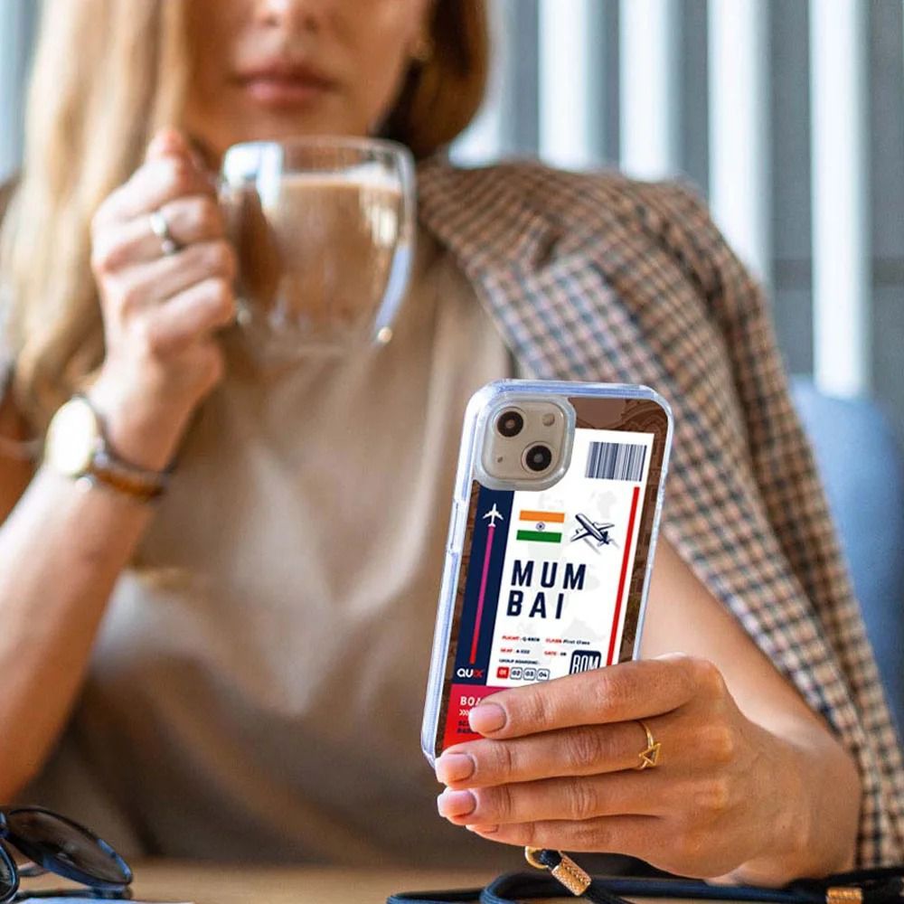 QUIX Mumbai Boarding Pass TPU Back Cover for Apple iPhone 14 (Supports Wireless Charging, Multi Color) QUIX Mumbai Boarding Pass TPU Back Cover for Apple iPhone 14 (Supports Wireless Charging, Multi Color)_4