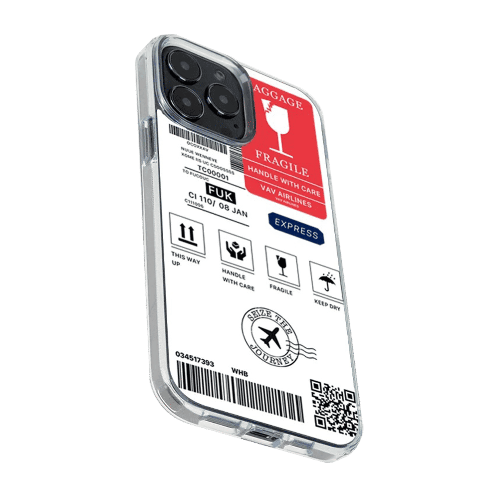 QUIX Fragile Sticker Soft TPU Back Cover for Apple iPhone 14 Plus (Supports Wireless Charging, Multi Color) QUIX Fragile Sticker Soft TPU Back Cover for Apple iPhone 14 Plus (Supports Wireless Charging, Multi Color)_3