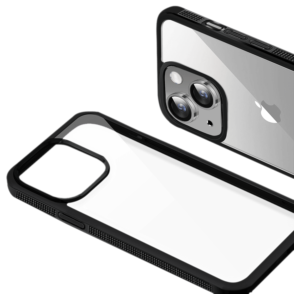 GRIPP Stark Hard Polycarbonate & TPU Back Cover for Apple iPhone 14 (Drop Protection, Black)_6