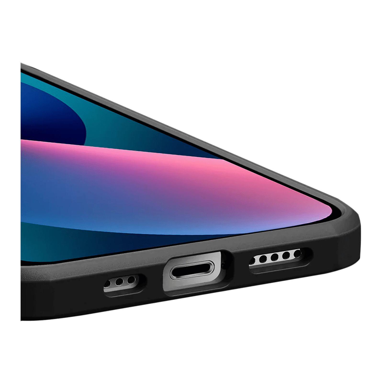 GRIPP Stark Hard Polycarbonate & TPU Back Cover for Apple iPhone 14 (Drop Protection, Black)_7