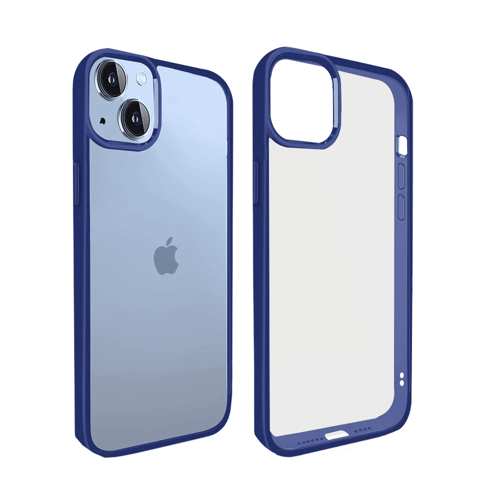 GRIPP Clarion Hard Polycarbonate & Silicone Back Cover for Apple iPhone 14 (Drop Protection, Blue) GRIPP Clarion Hard Polycarbonate & Silicone Back Cover for Apple iPhone 14 (Drop Protection, Blue)_4