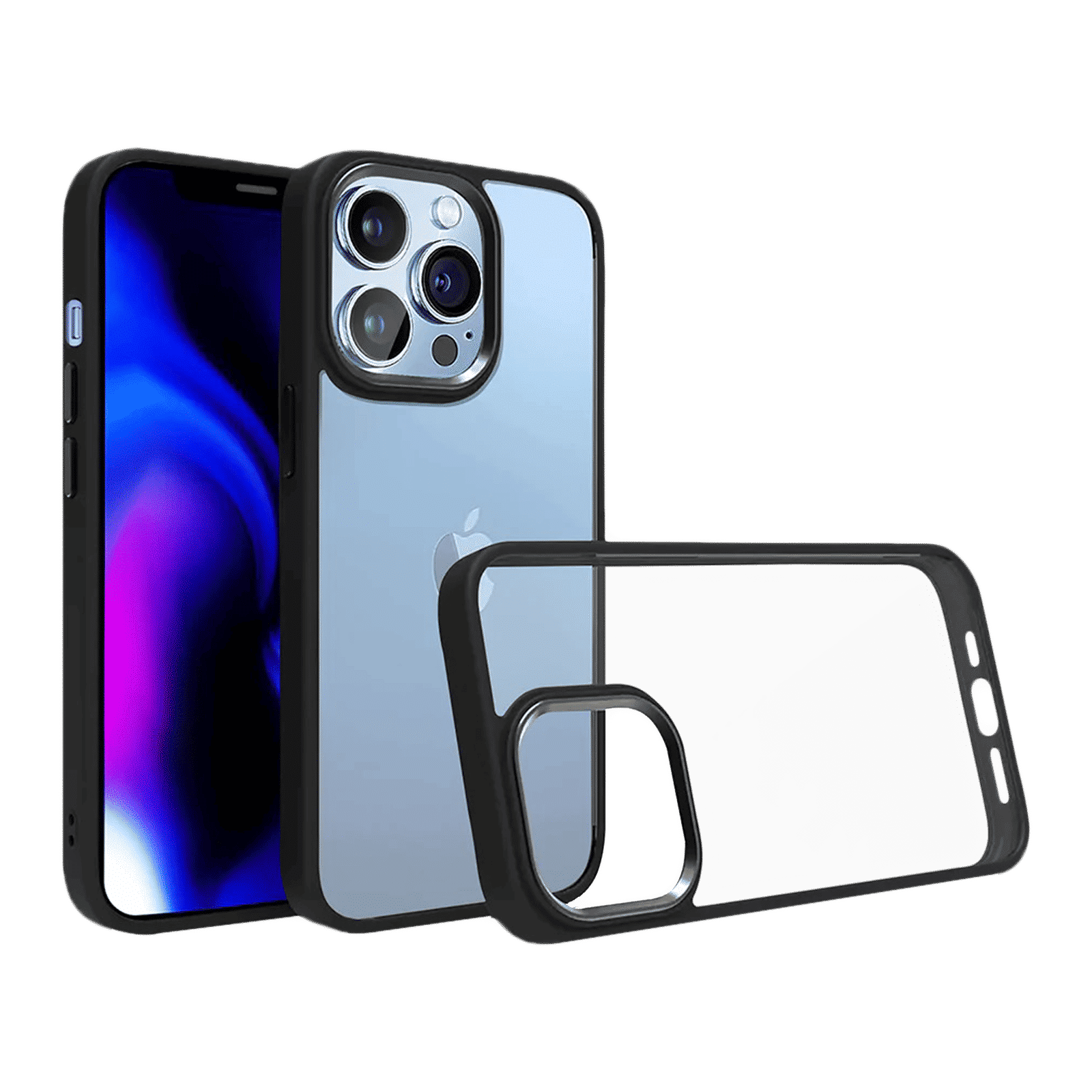 GRIPP Clarion Hard Polycarbonate & Silicone Back Cover for Apple iPhone 14 Pro (Drop Protection, Black) GRIPP Clarion Hard Polycarbonate & Silicone Back Cover for Apple iPhone 14 Pro (Drop Protection, Black)_1